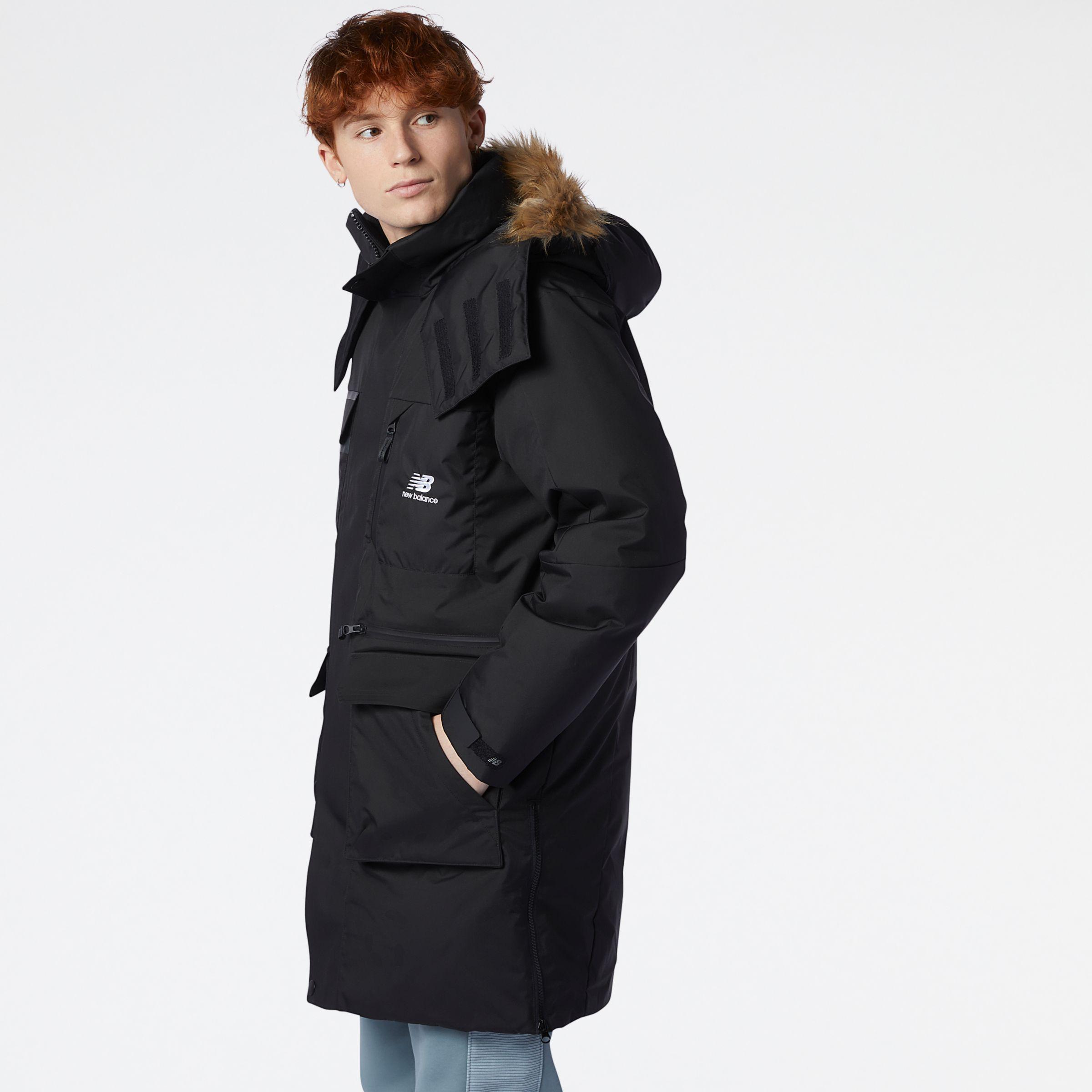 New Balance Athletic Utility Down Jacket in Black for Men | Lyst