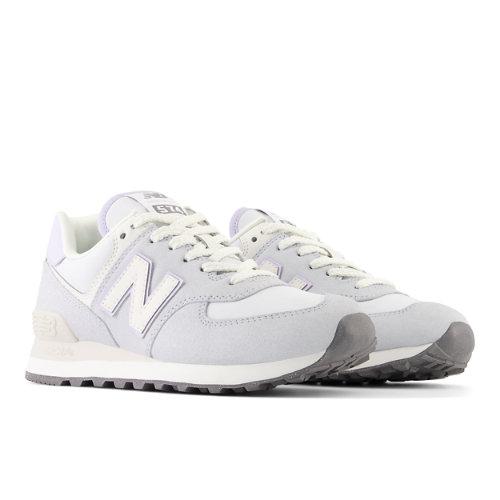 New Balance 574 in White Lyst UK