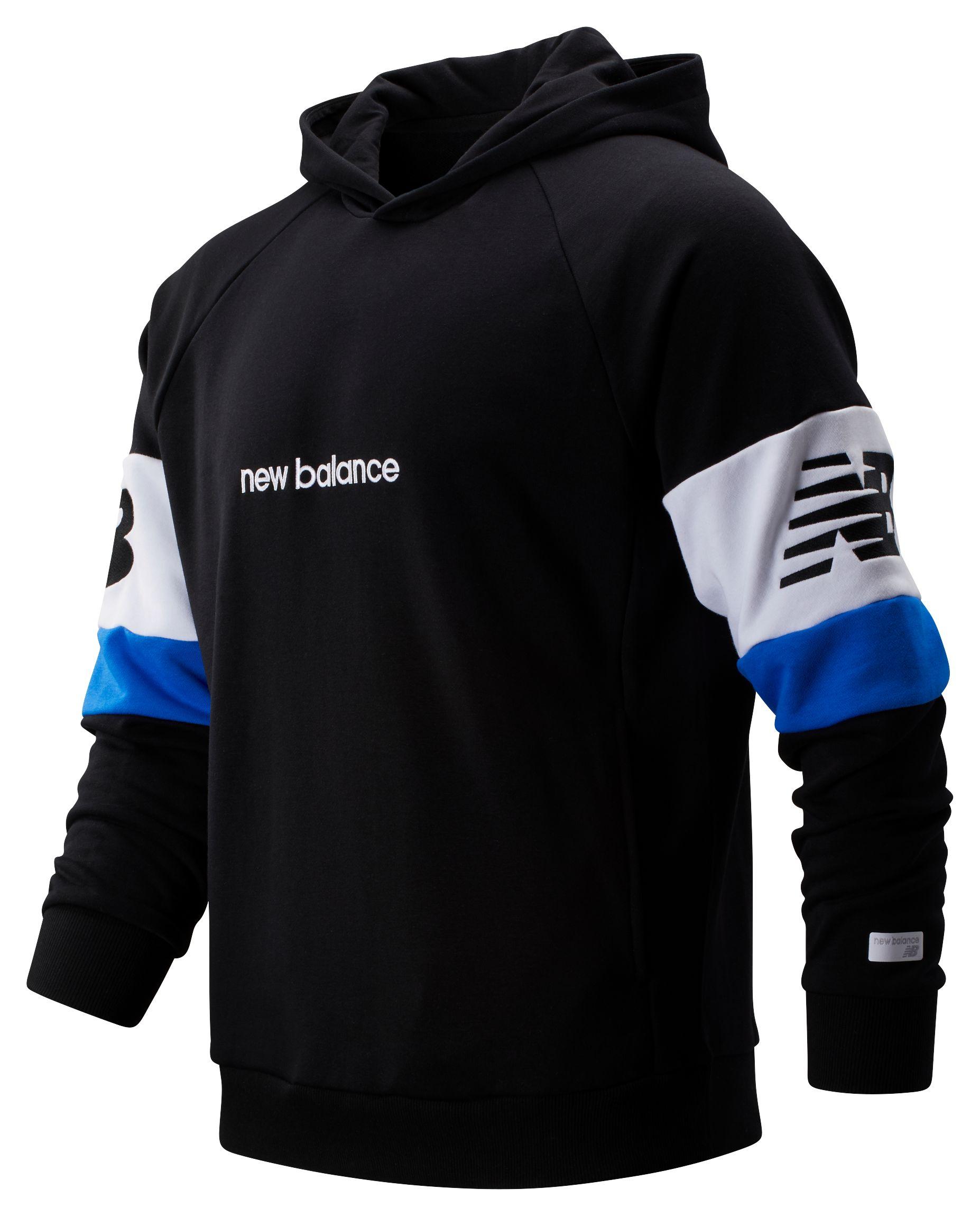 New Balance Nb Athletics Classic Hoodie in Black for Men | Lyst