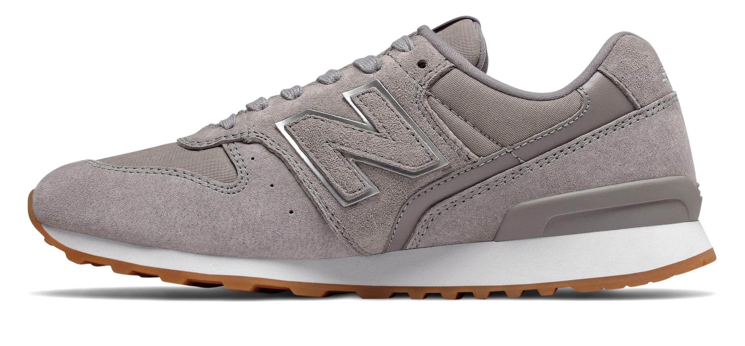 New Balance Suede 696 in Gray - Lyst