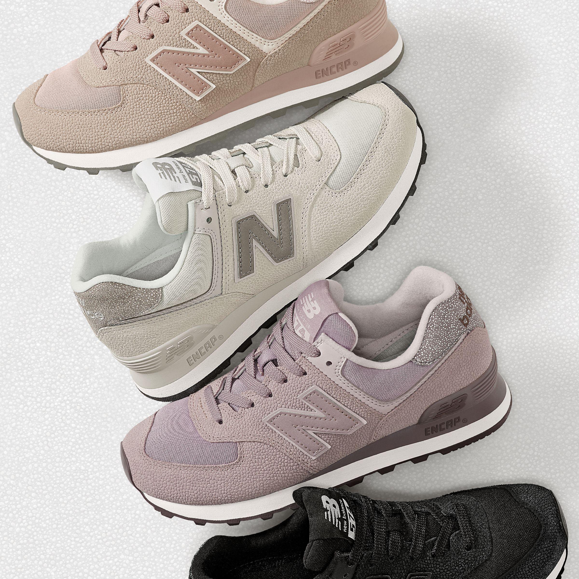 New Balance Suede 574 Pebbled Street - Lyst