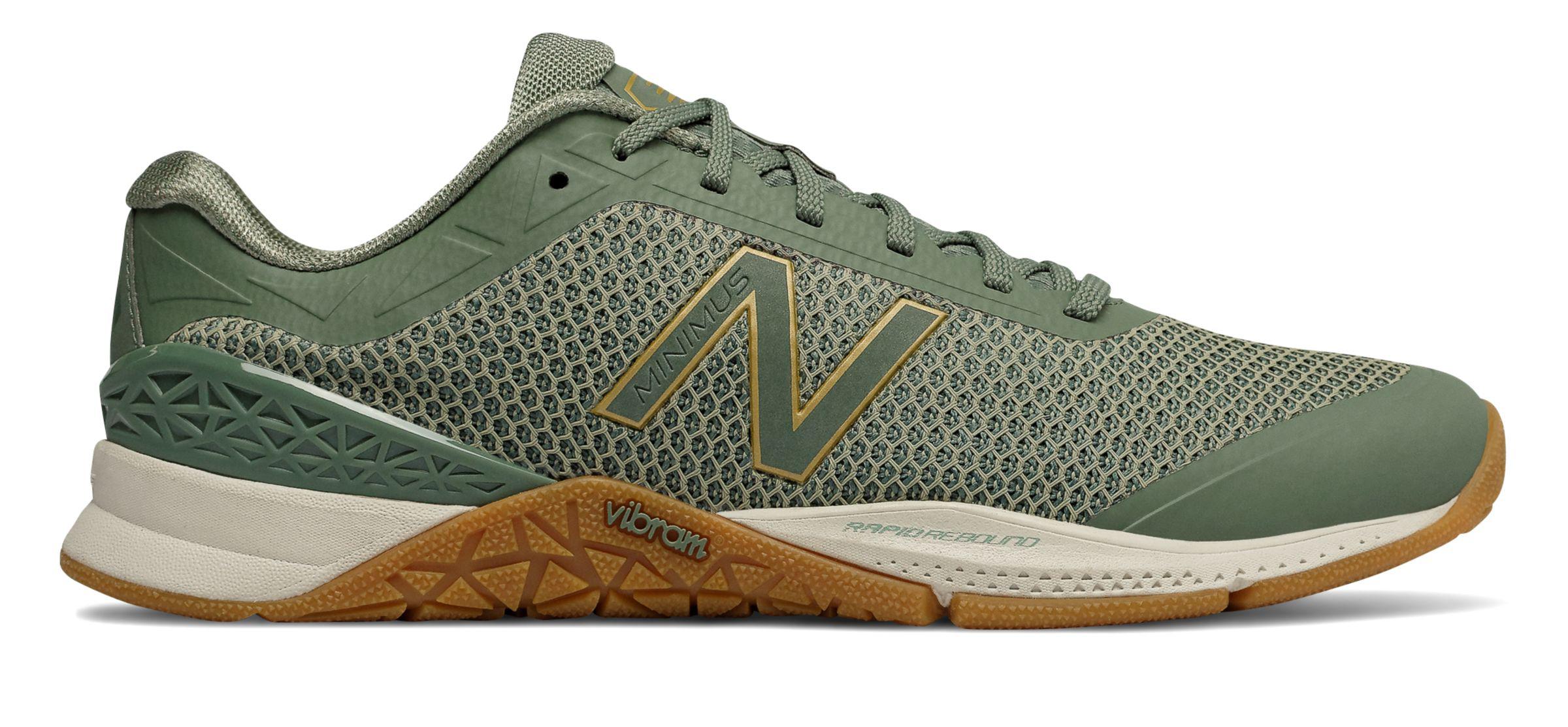 New Balance Synthetic Minimus 40 Trainer in Green for Men | Lyst