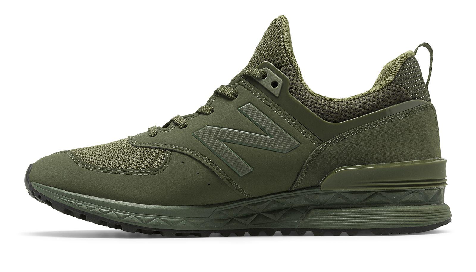 new balance 574 sport green
