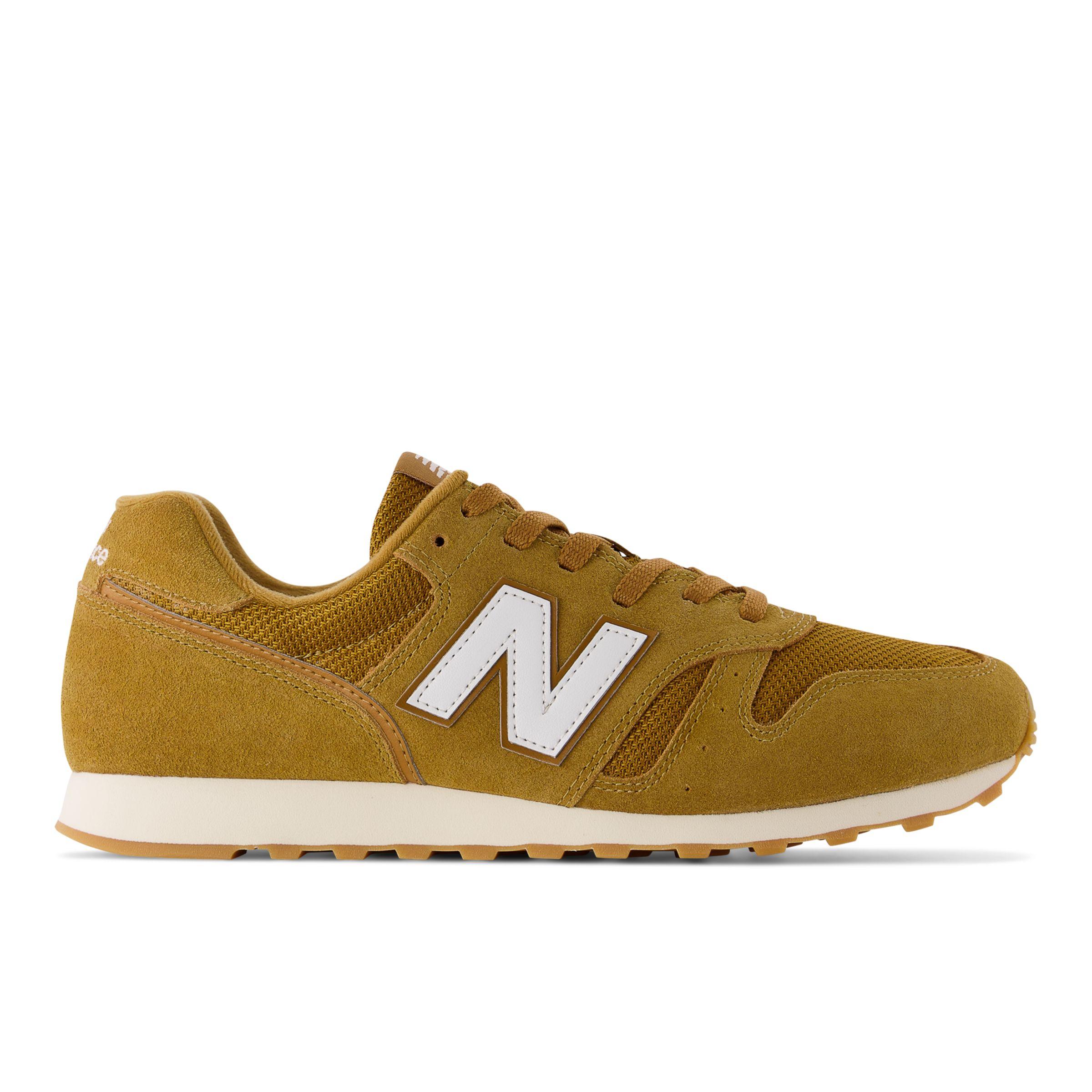 New Balance Suede 373v2 in Brown/White/Beige (Brown) for Men | Lyst UK