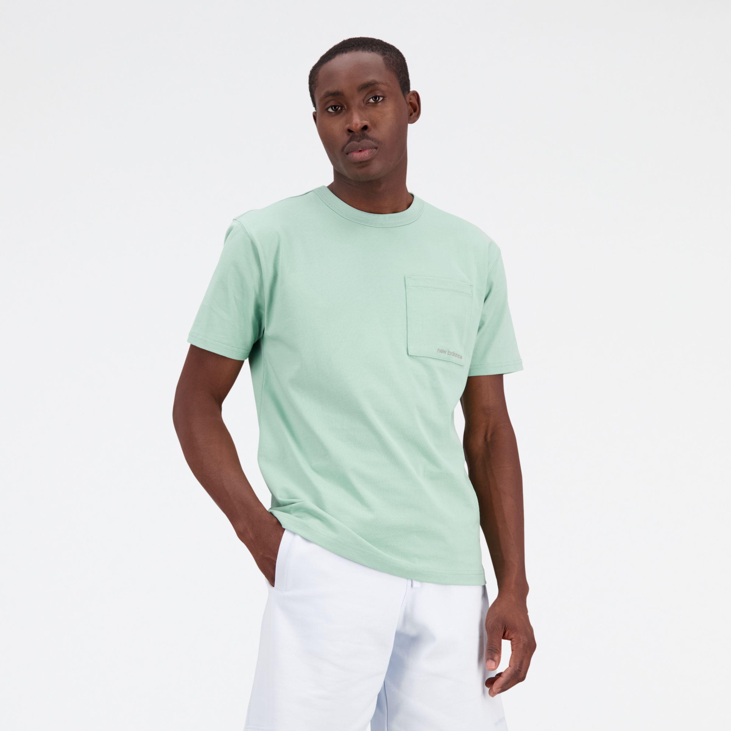 New Balance Nb Athletics Nature State Short Sleeve Tee in Green for Men |  Lyst