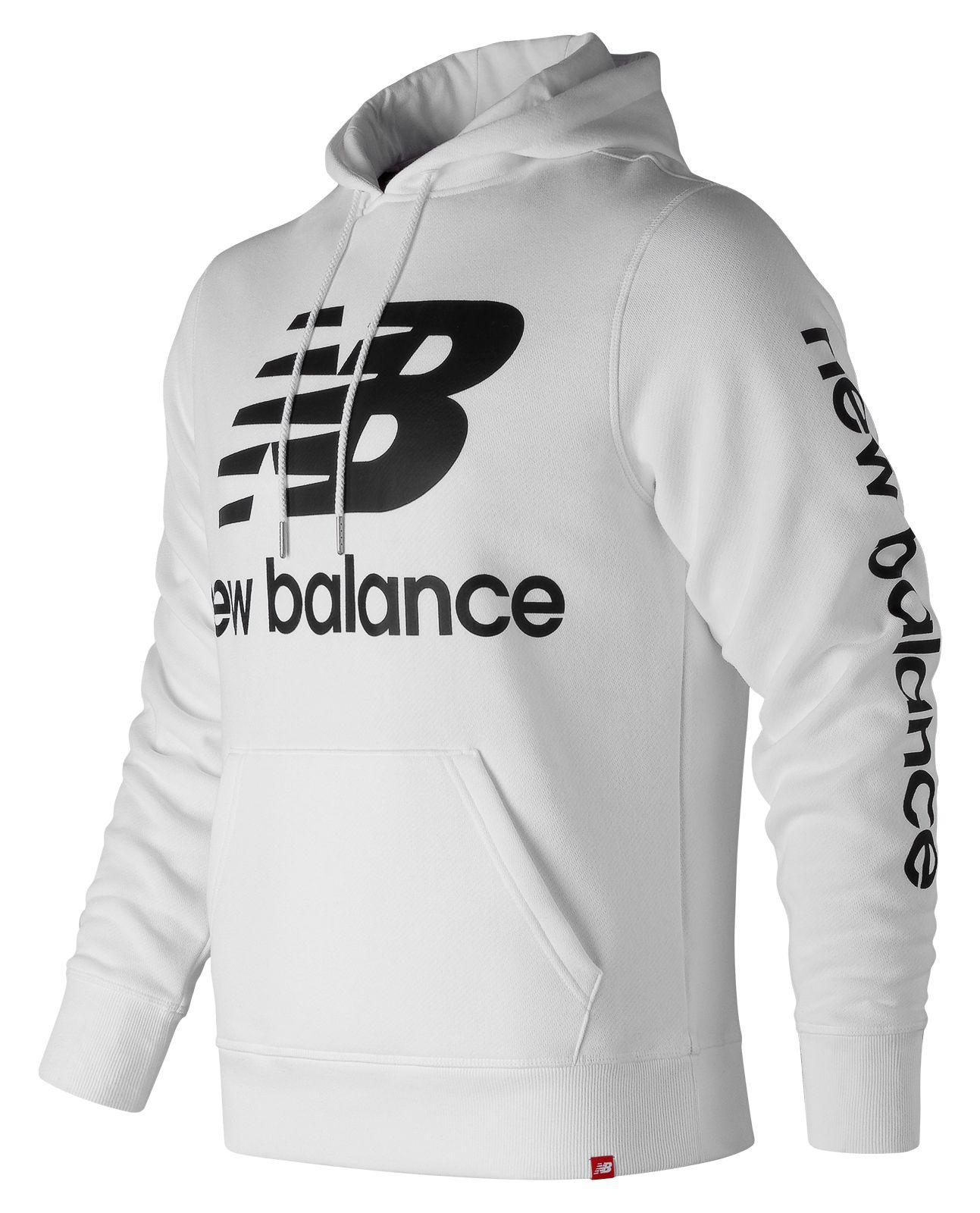 essentials nb logo hoodie
