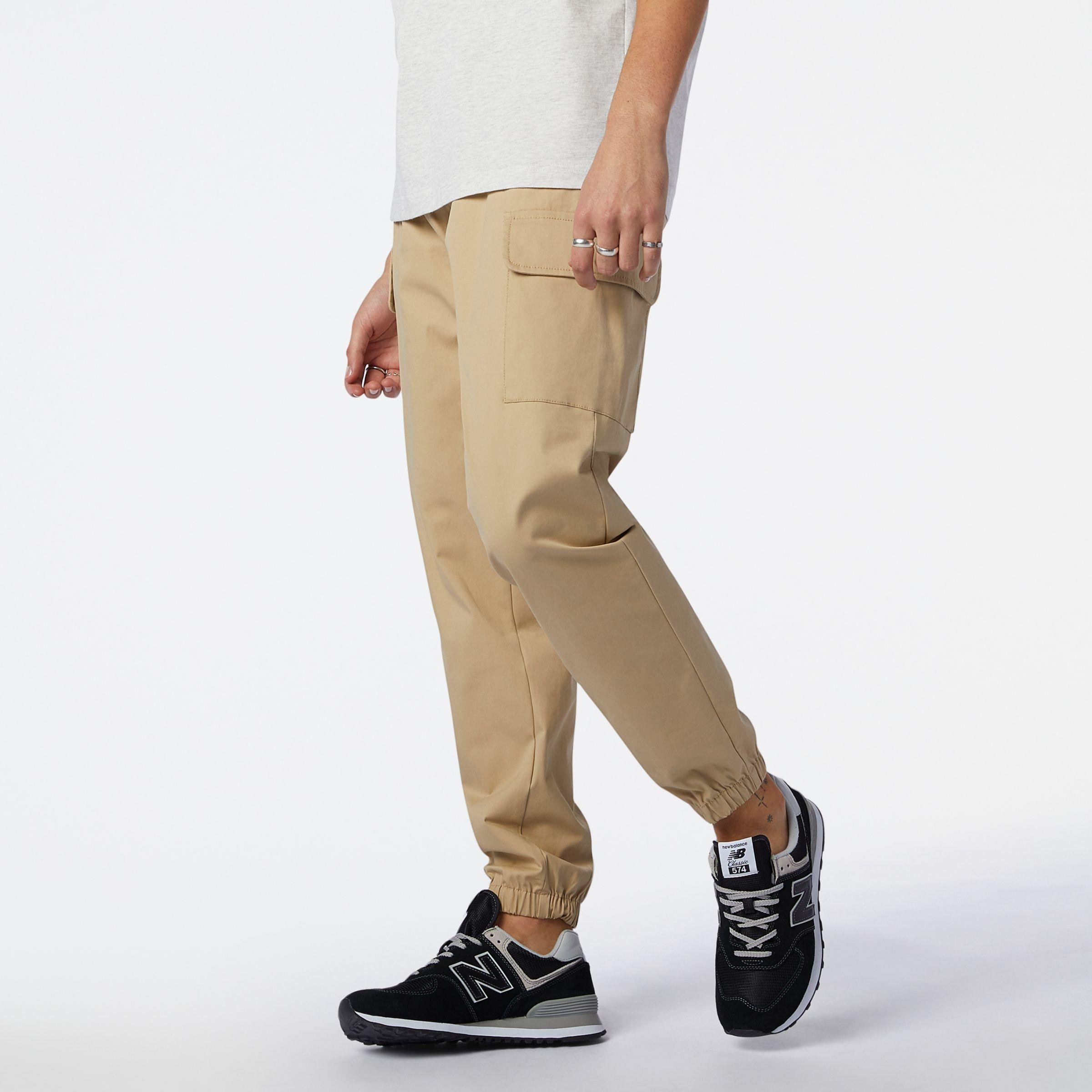 New Balance Nb Athletics Woven Cargo Pant in White for Men | Lyst