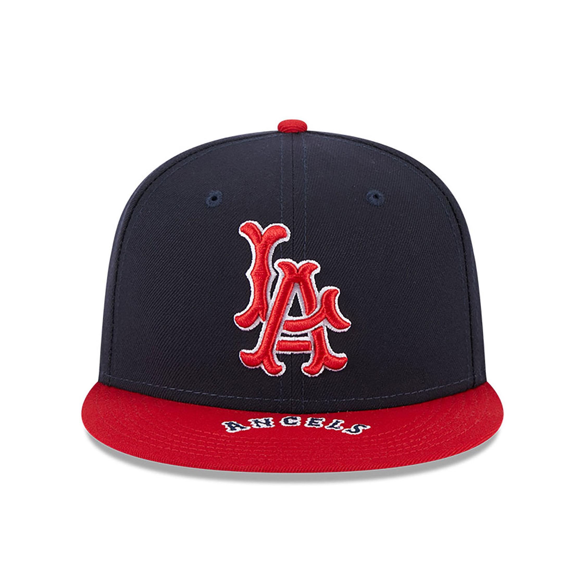 KTZ La Angels Mlb On Deck Navy 59fifty Fitted Cap in Blue for Men | Lyst UK