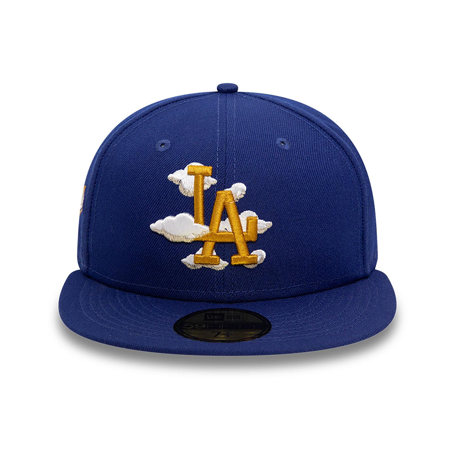 KTZ La Dodgers Team Cloud 59fifty Fitted Cap in Blue for Men | Lyst UK