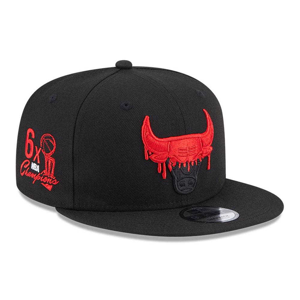 KTZ Chicago Bulls Team Drip 9fifty Snapback Cap in Black for Men | Lyst UK