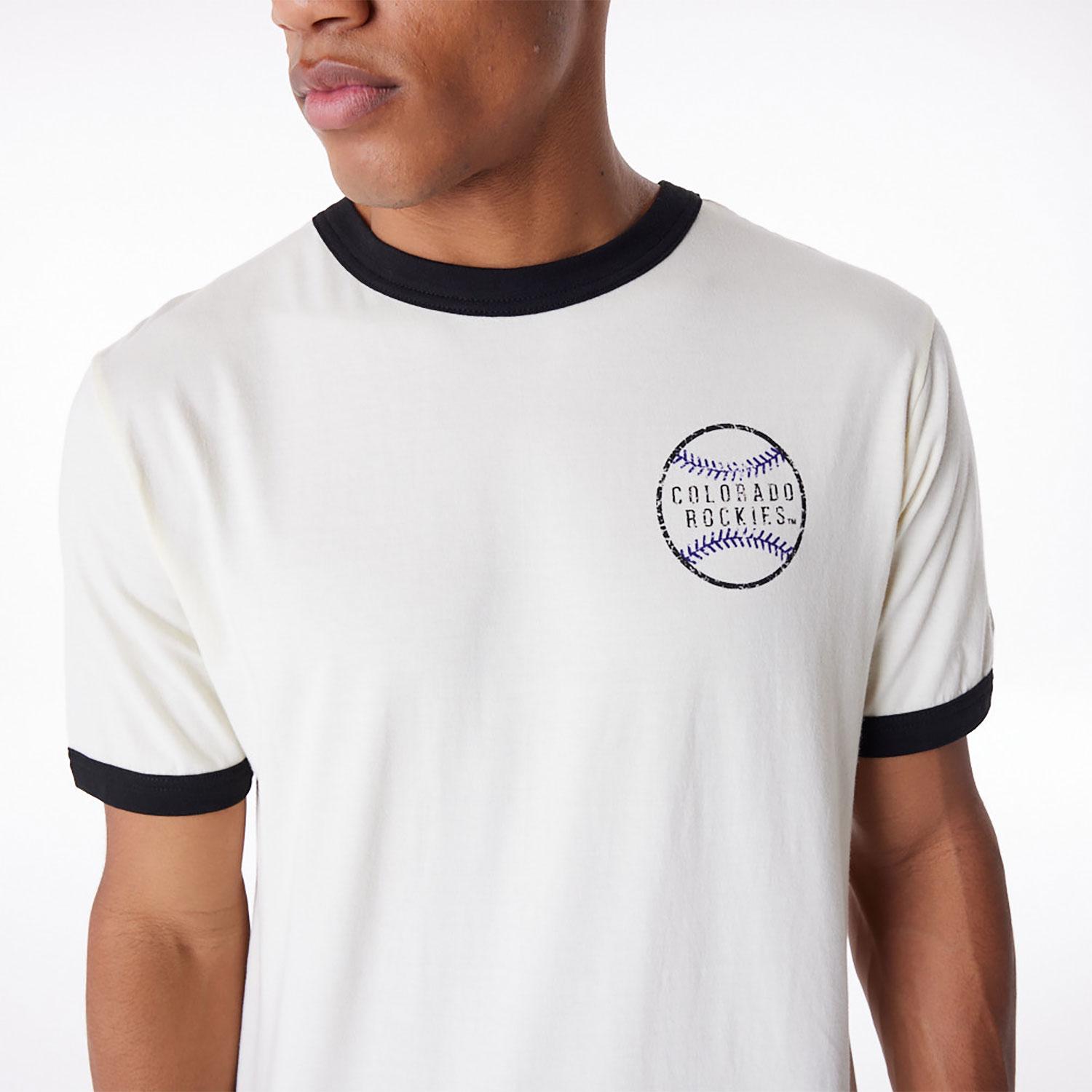 KTZ Colorado Rockies Mlb Batting Practice T shirt in White for Men