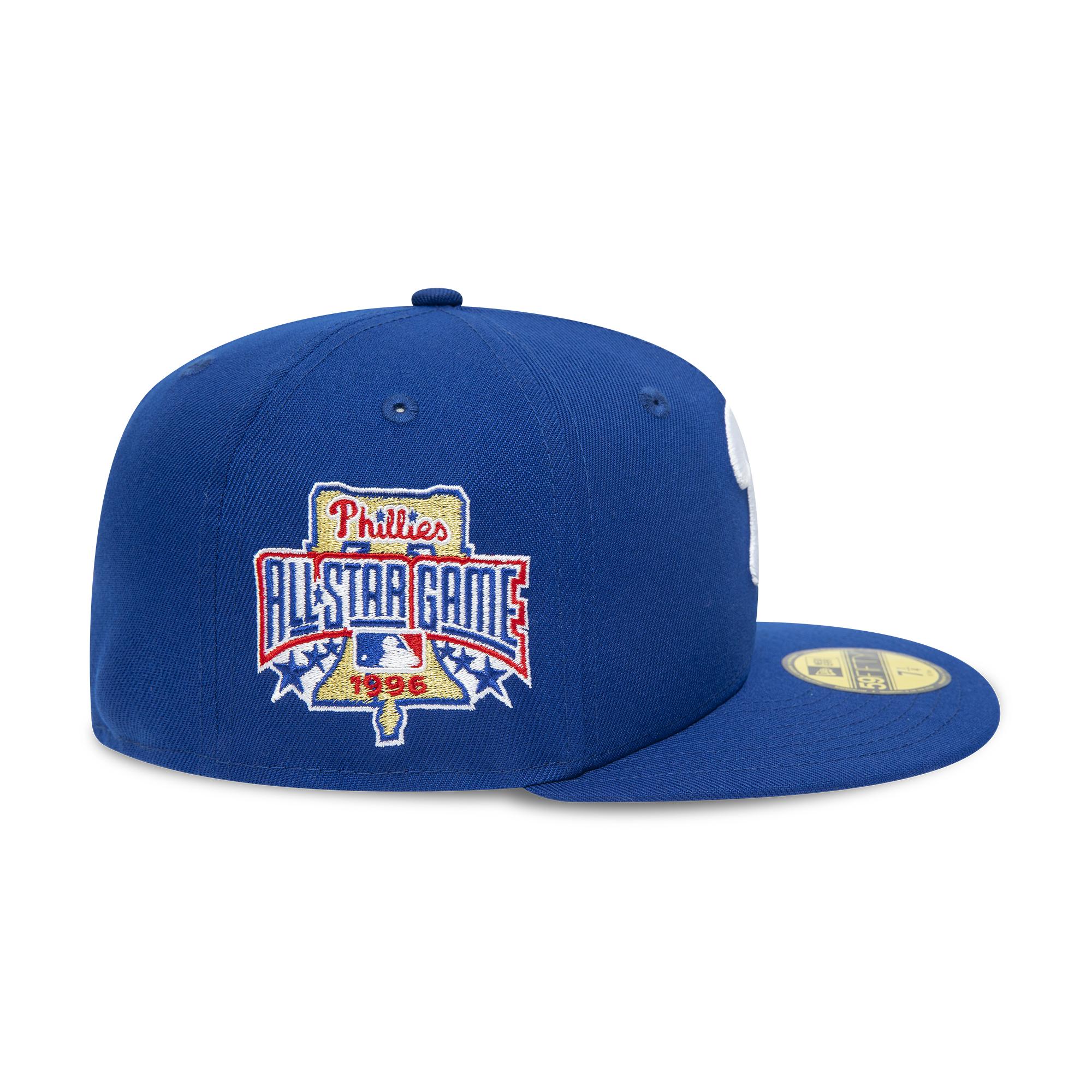 KTZ Philadelphia Athletics Allstar Patch Redux 59fifty Cap in Blue for Men