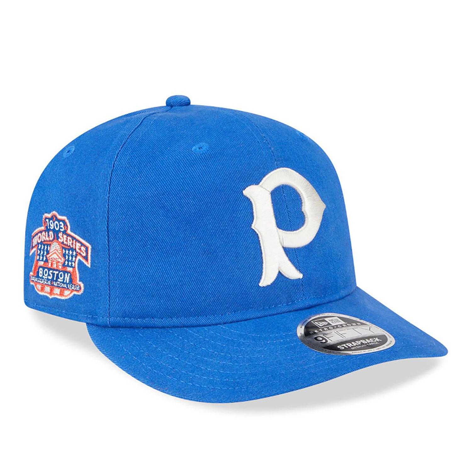 KTZ Pittsburgh Pirates Mlb Cooperstown Retro Crown 9fifty Strapback Cap in  Blue for Men | Lyst UK
