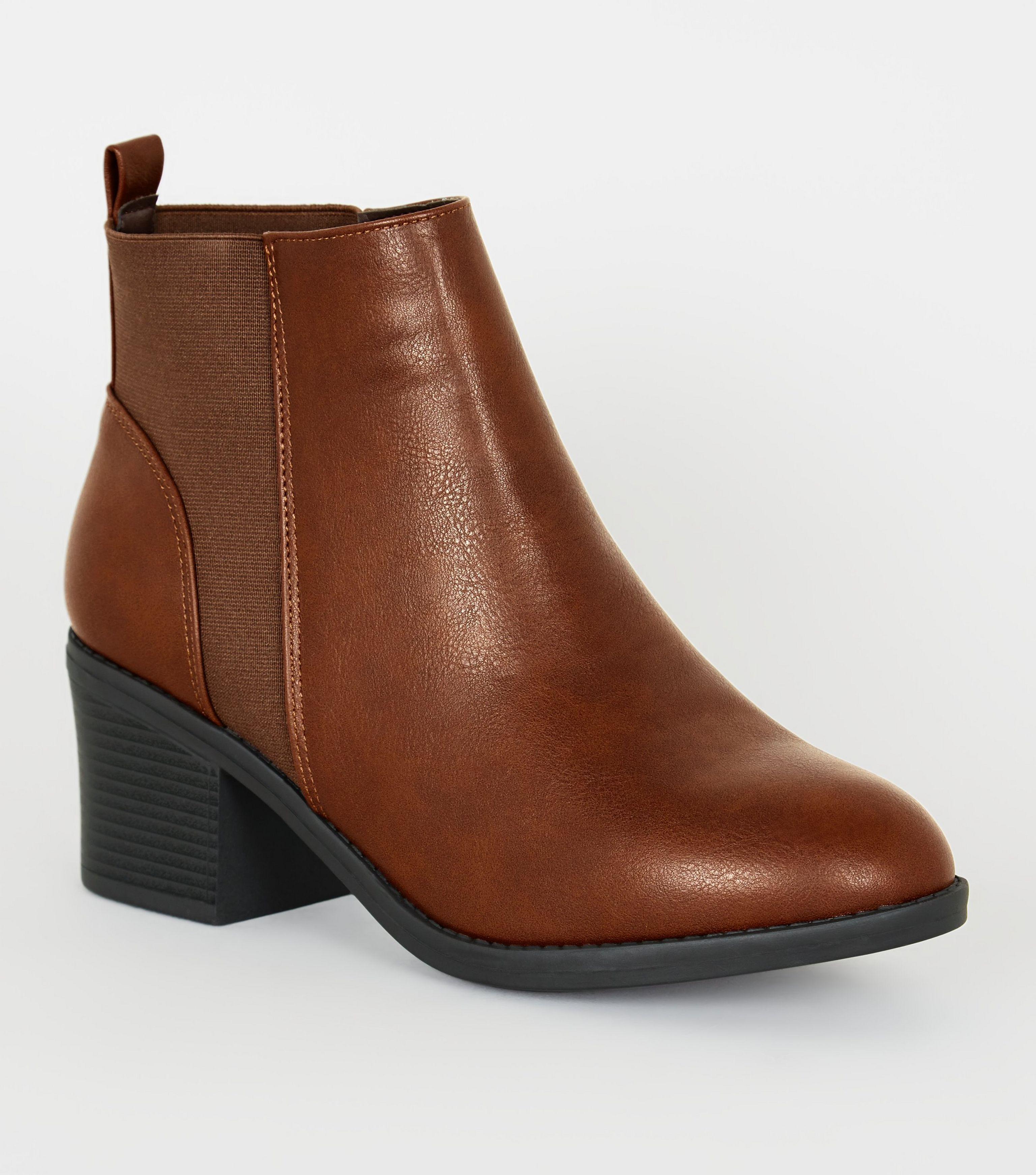 new look tan boots