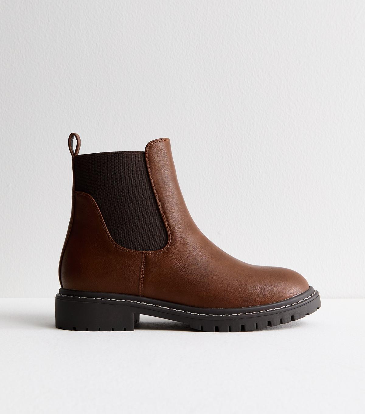 New look chunky chelsea boots hotsell