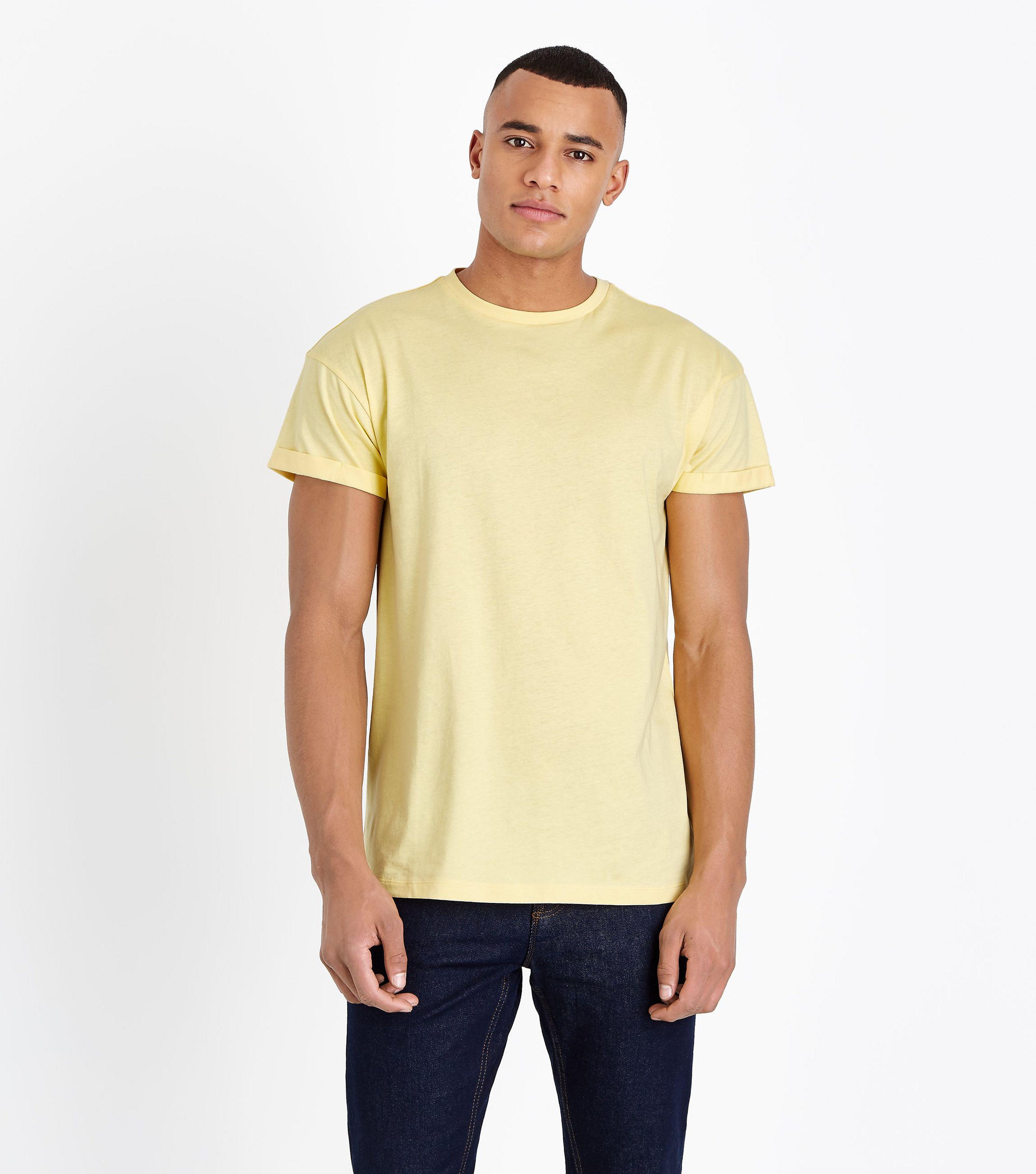 light yellow t shirt mens
