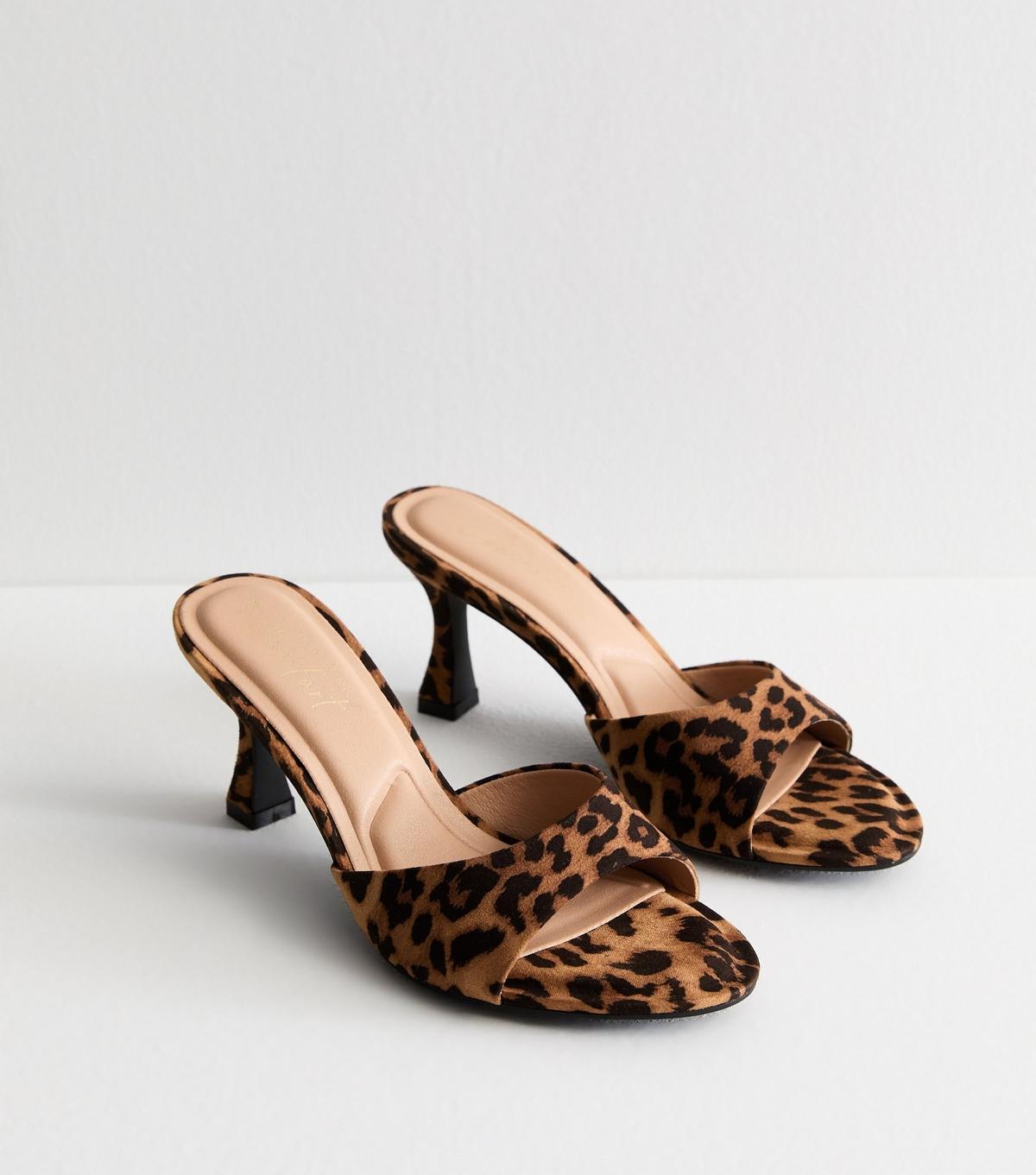 Look com mule animal print best sale