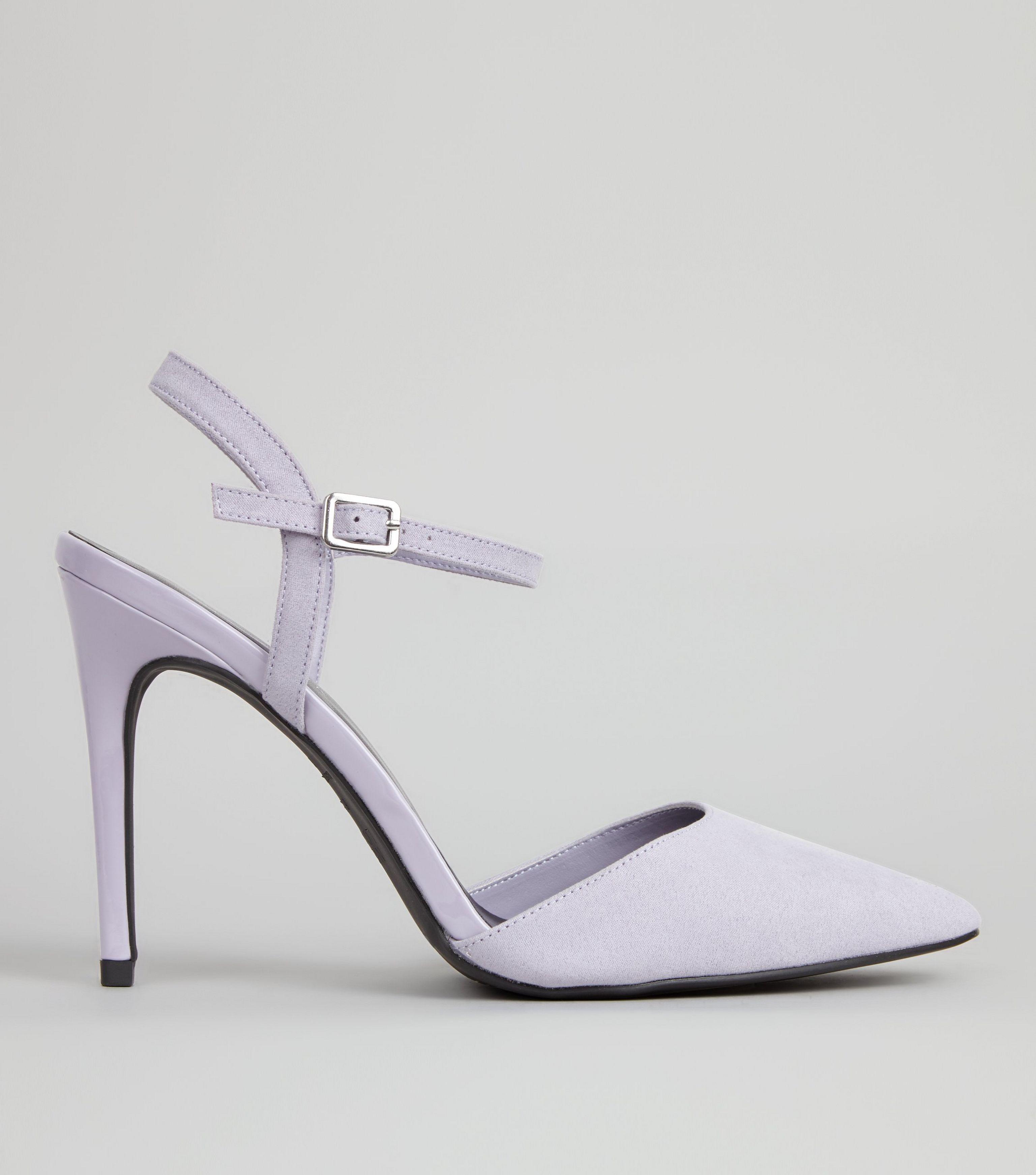 new look lilac shoes