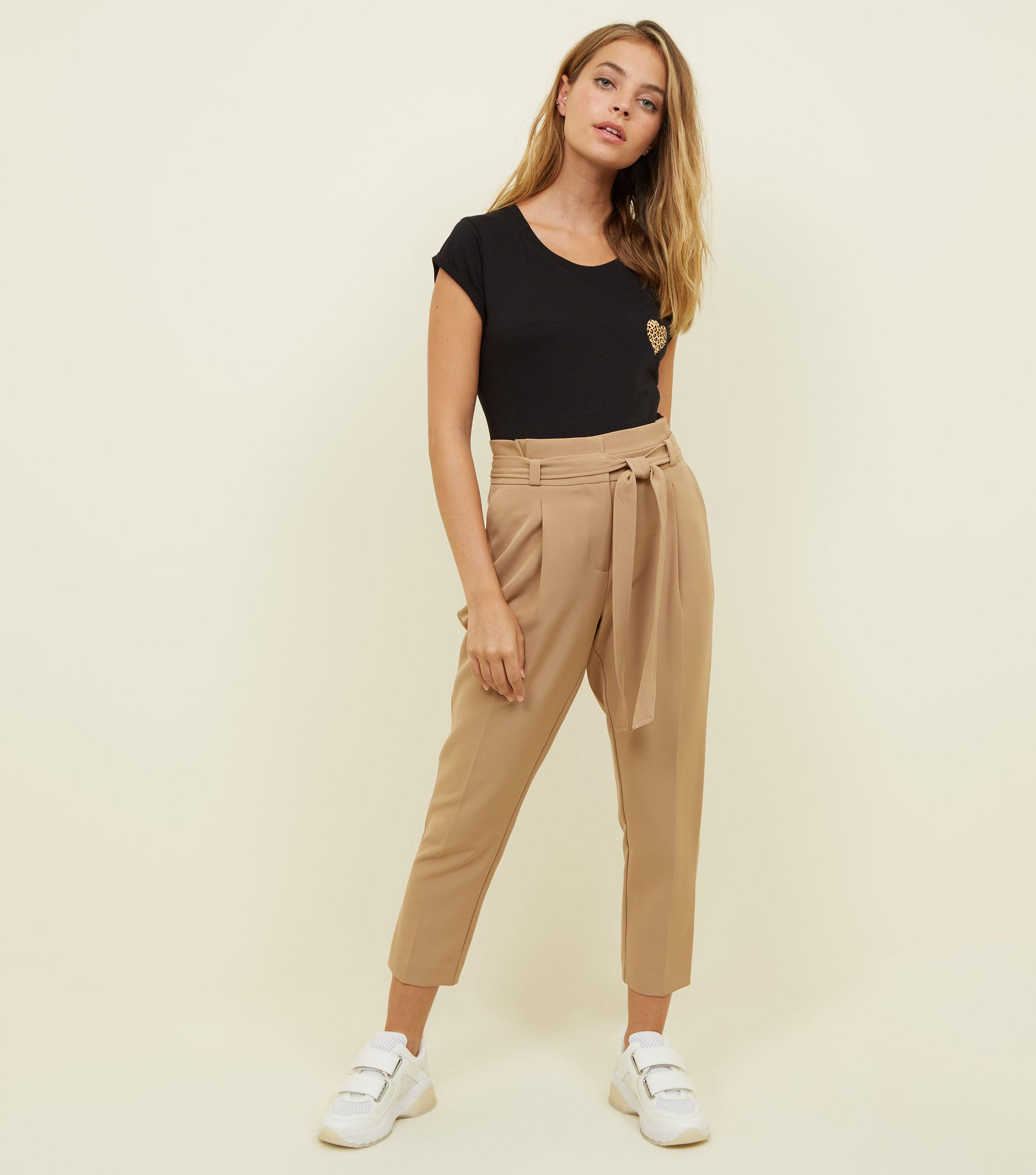 Petite Paperbag Trousers Clearance 