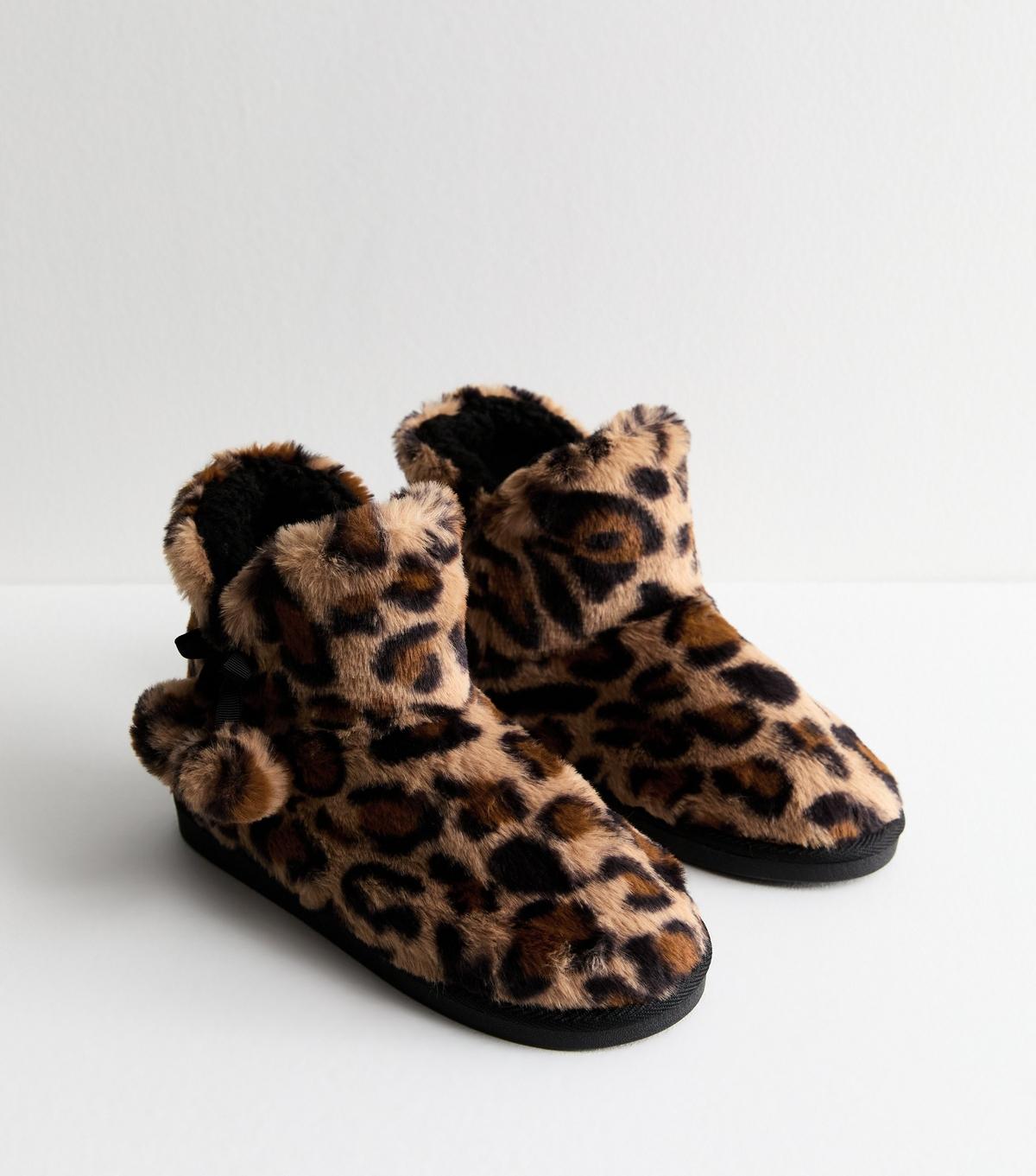 Ugg Boots Ugg Leopard Slippers Next Slipper Boots Newlook Leopard