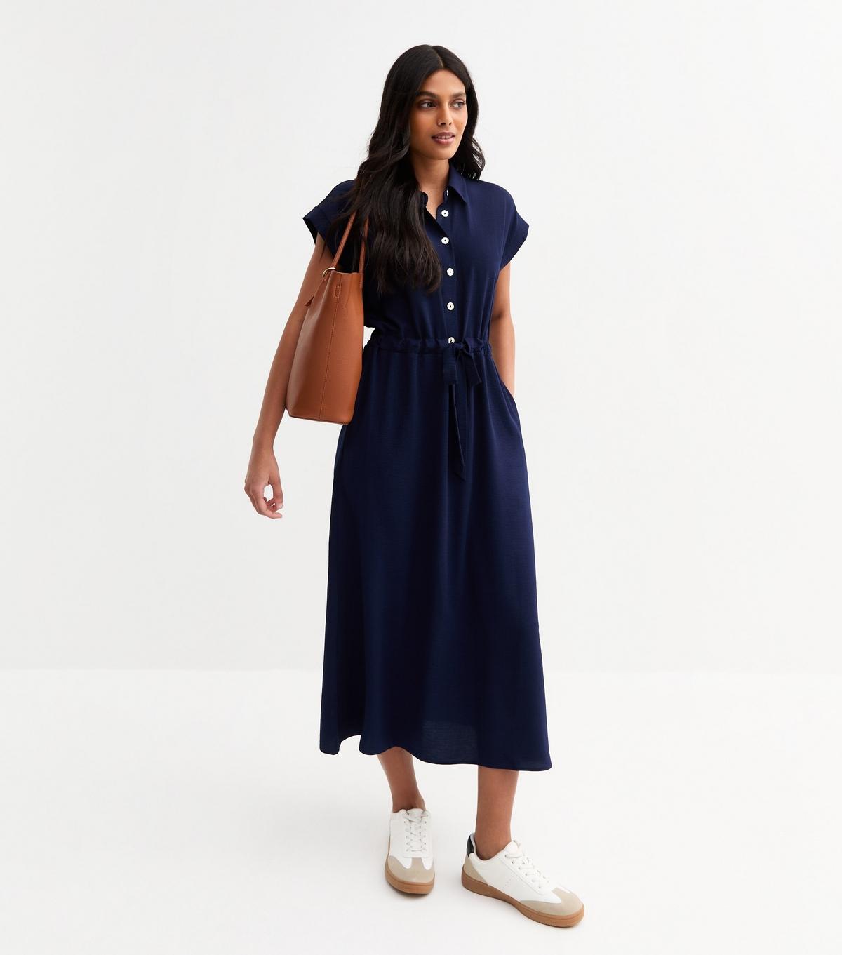 New Look Drawstring Dress New Look DRAWSTRING SHORT SLEEVE Shirt