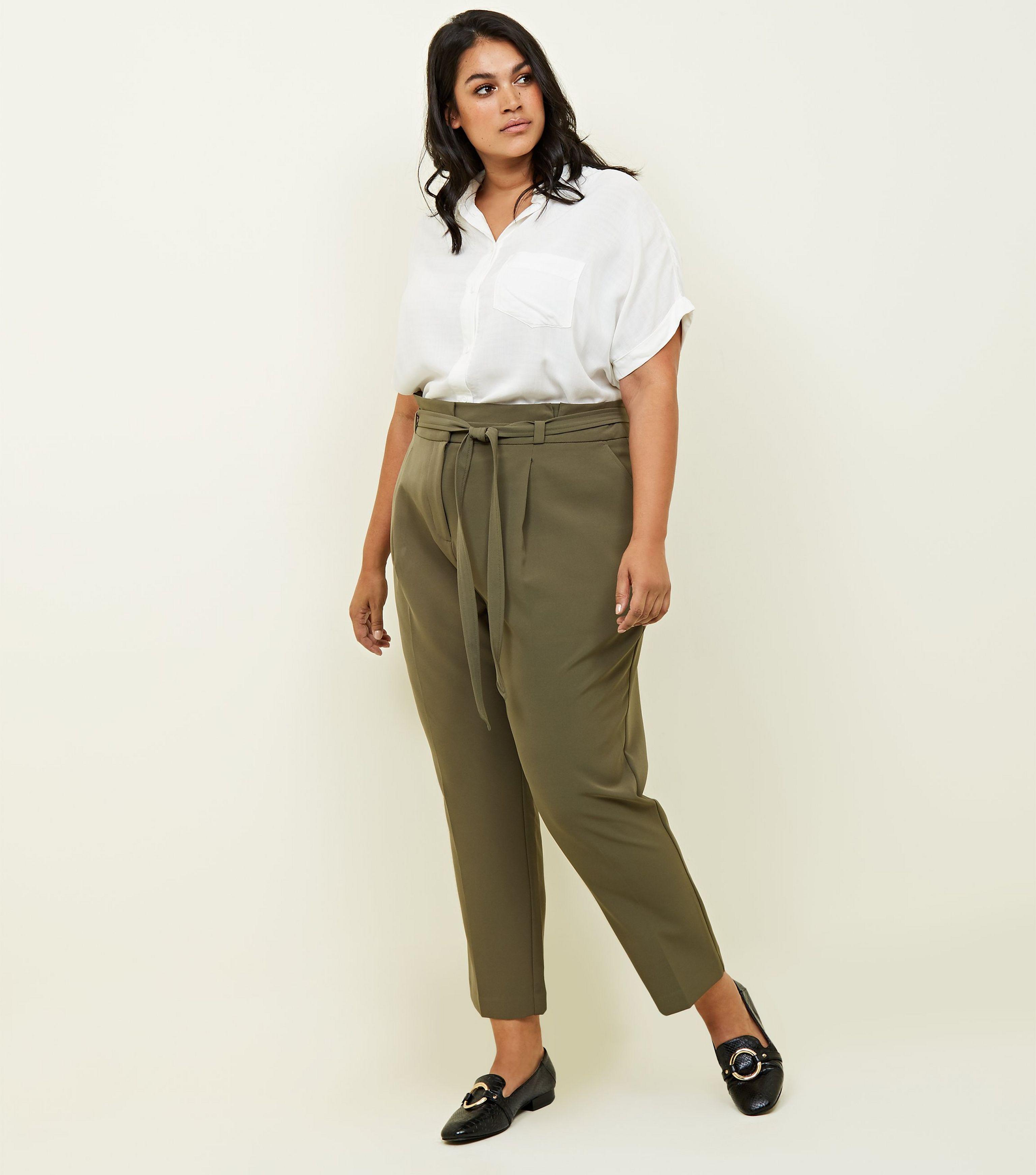 curve paperbag trousers