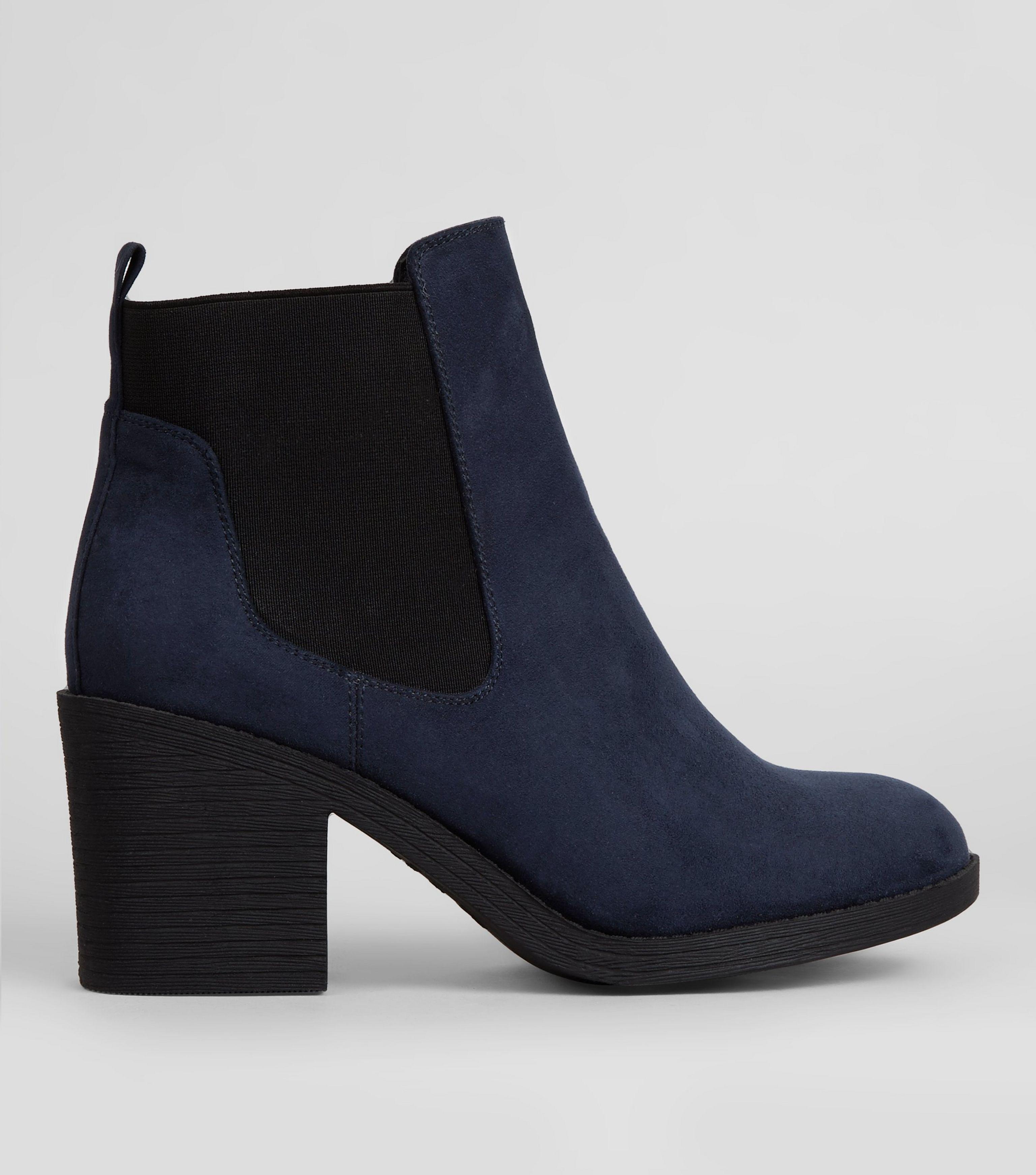 suedette chelsea boots