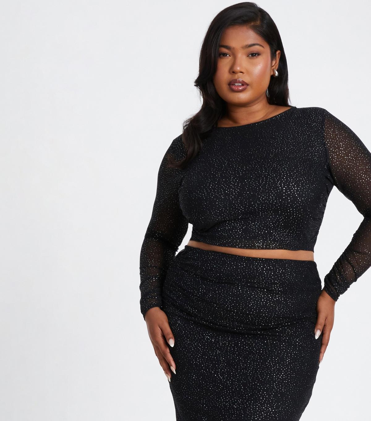 Plus size crop top dress hot sale