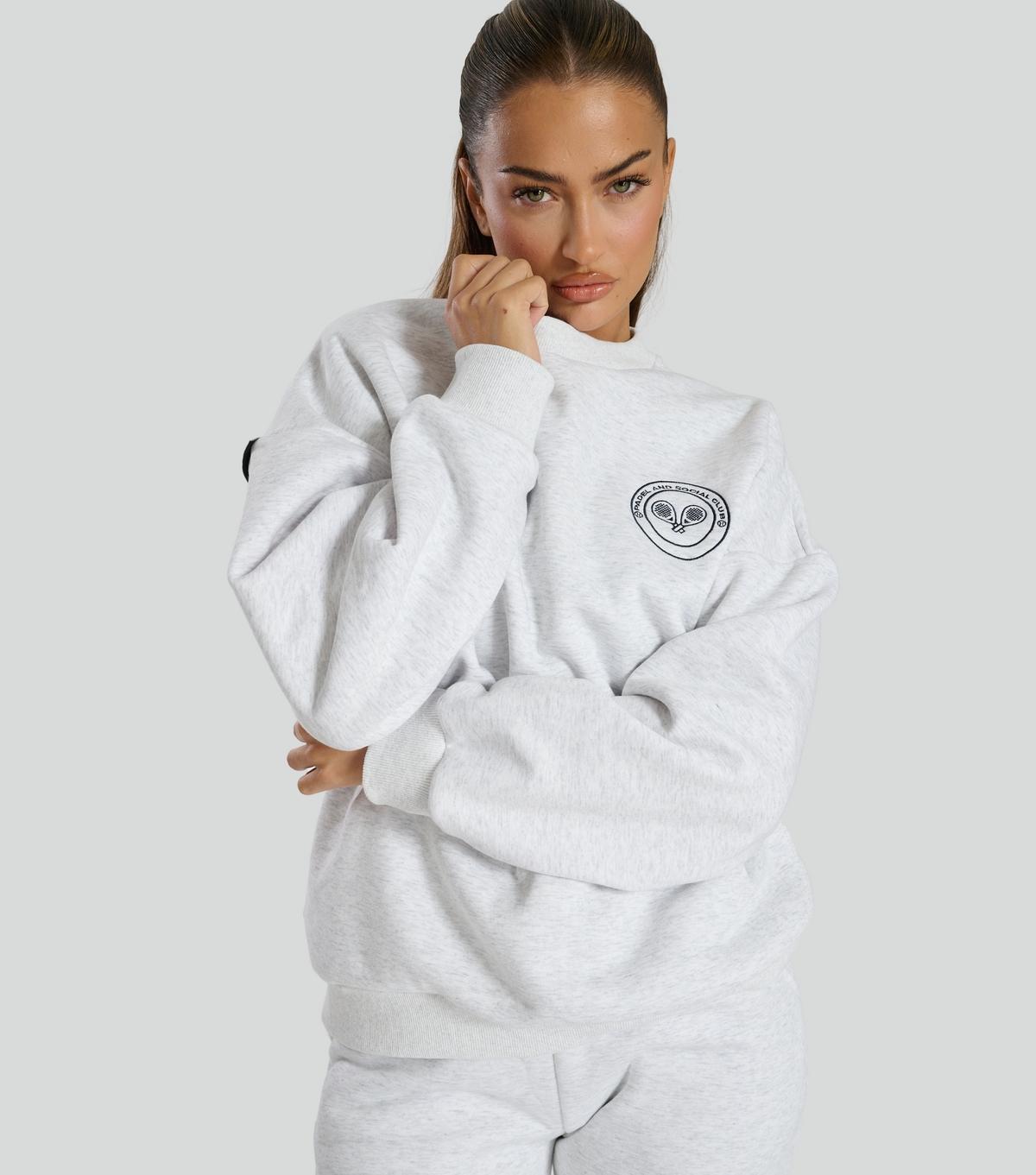 South beach stripe sleeve sweatshirt shop