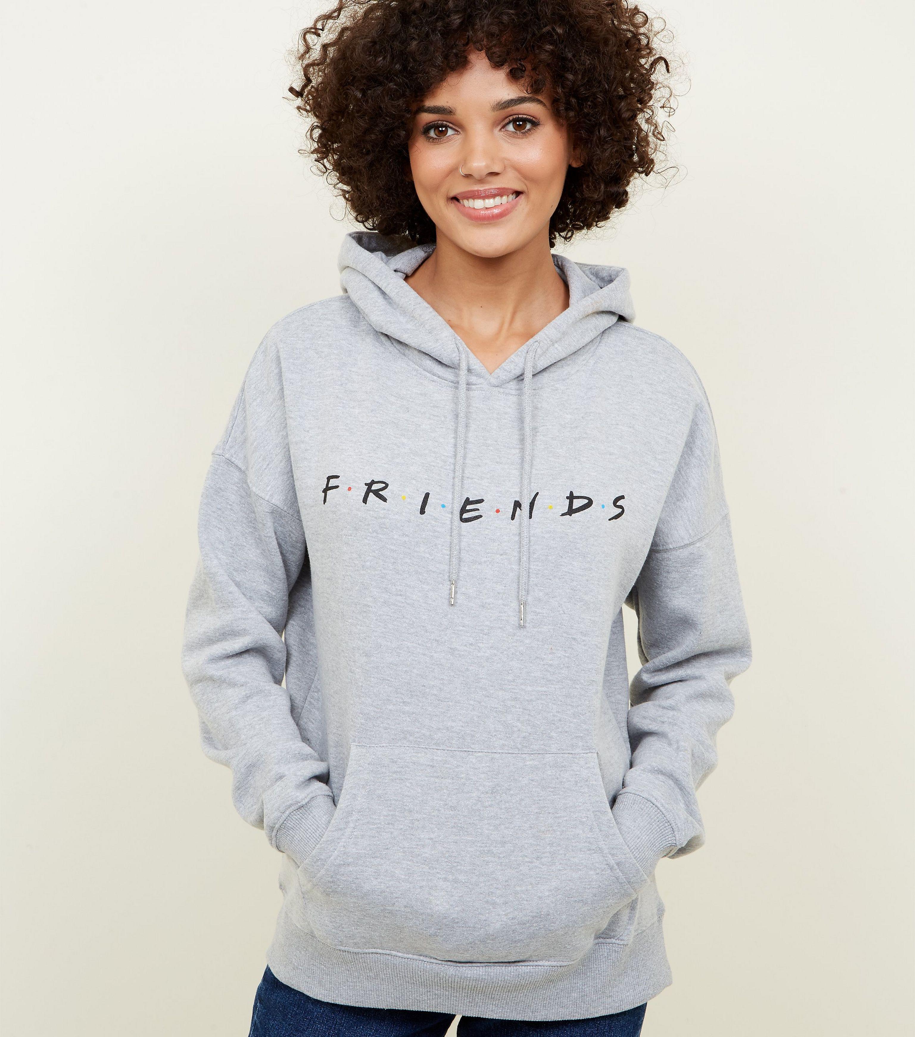 oversized friends hoodie