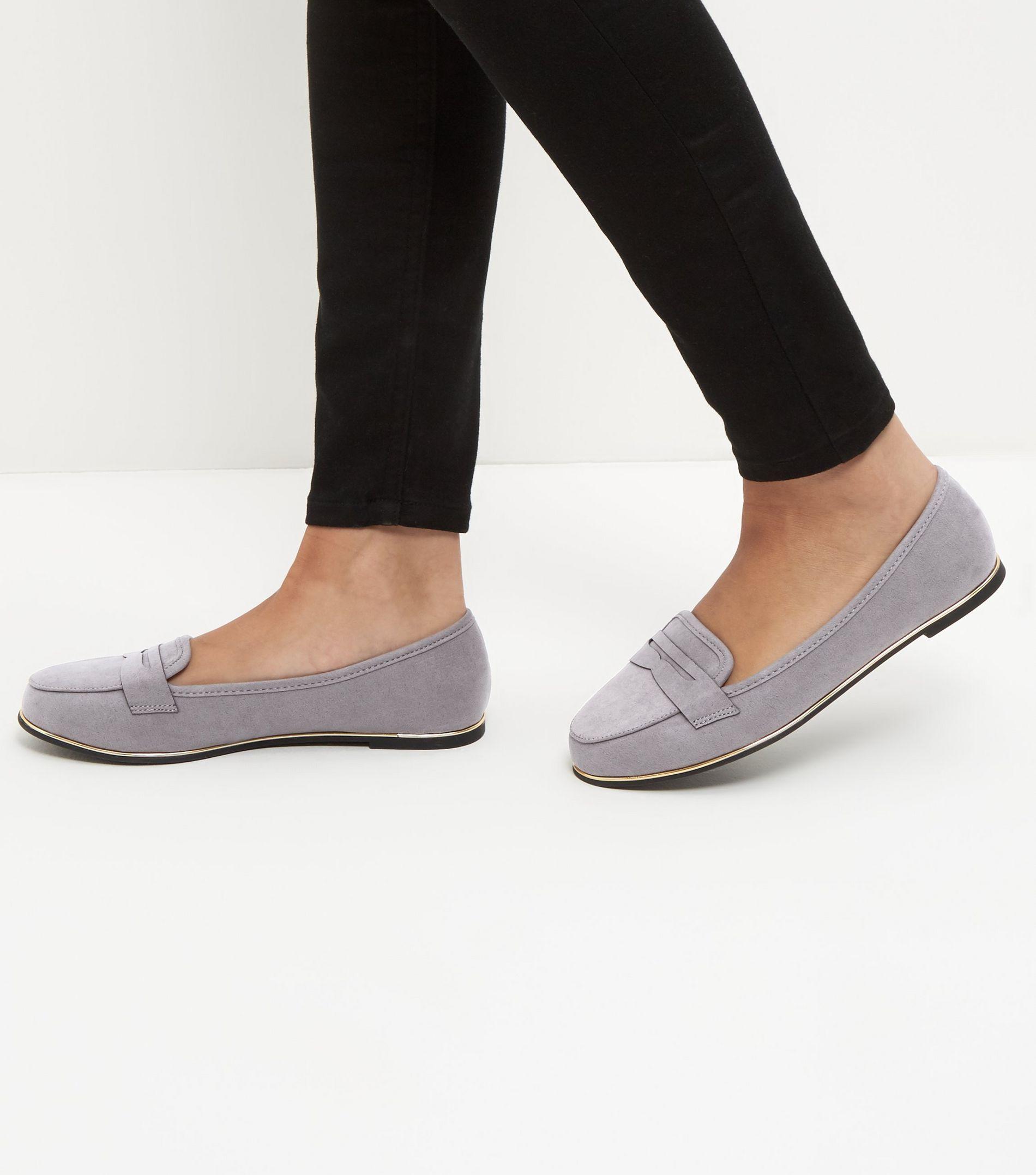 new look loafers wide fit