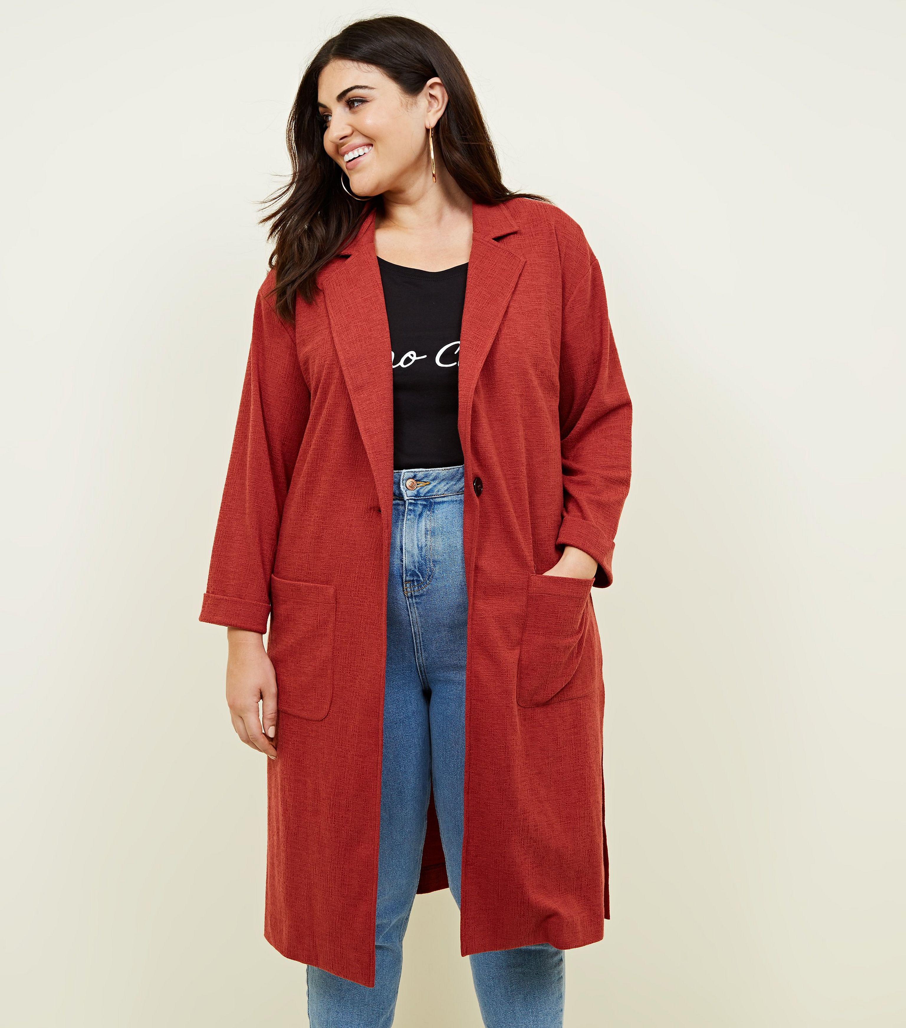 rust duster jacket