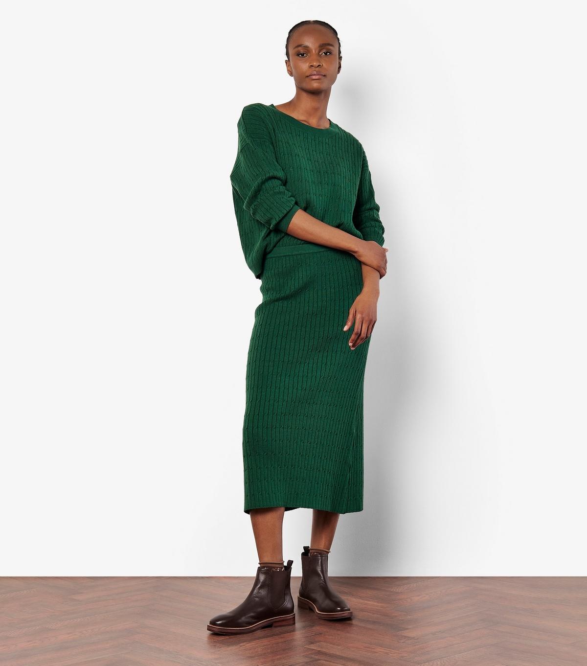 Newlook green midi skirt 2025