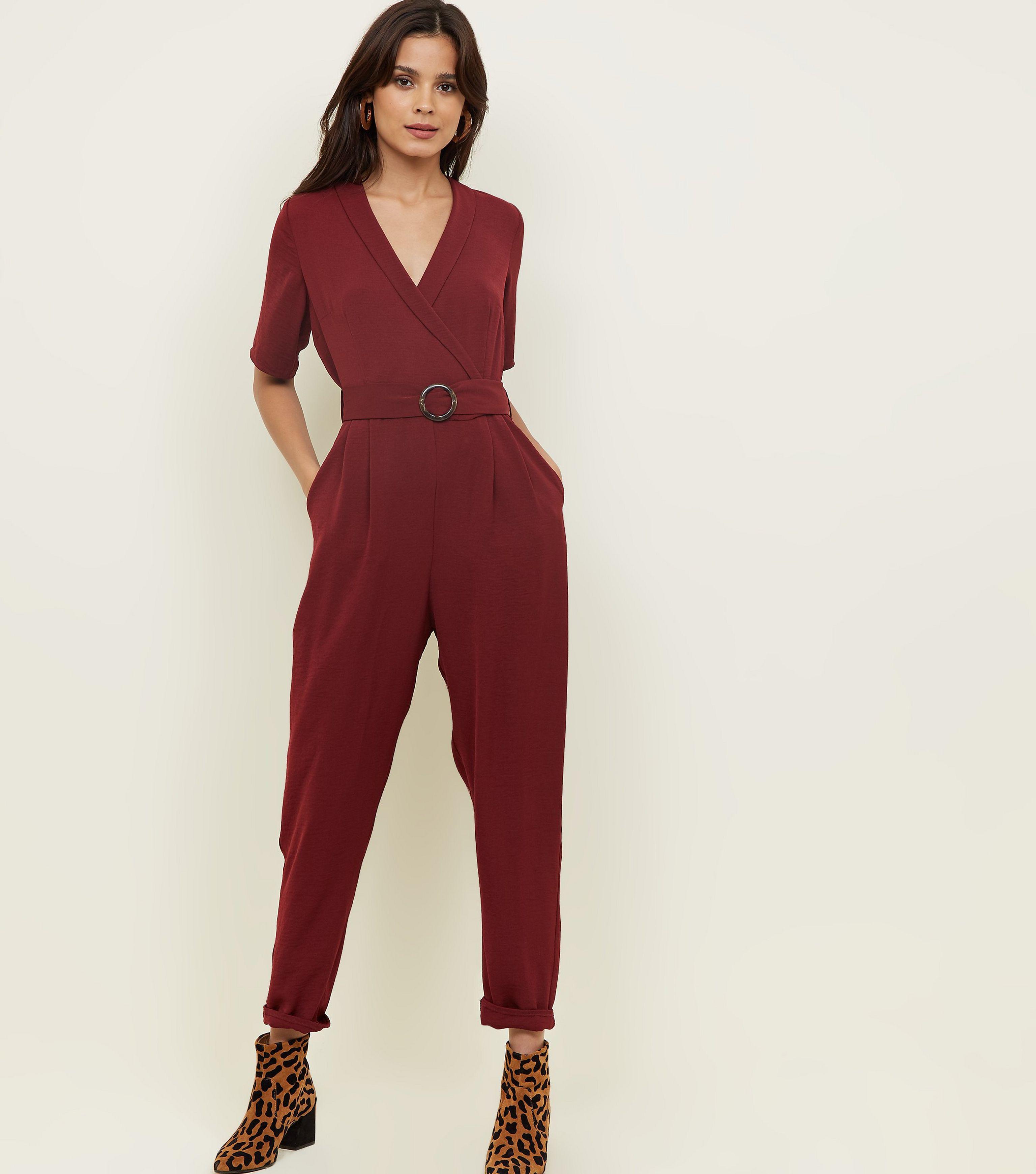 new look herringbone jumpsuit