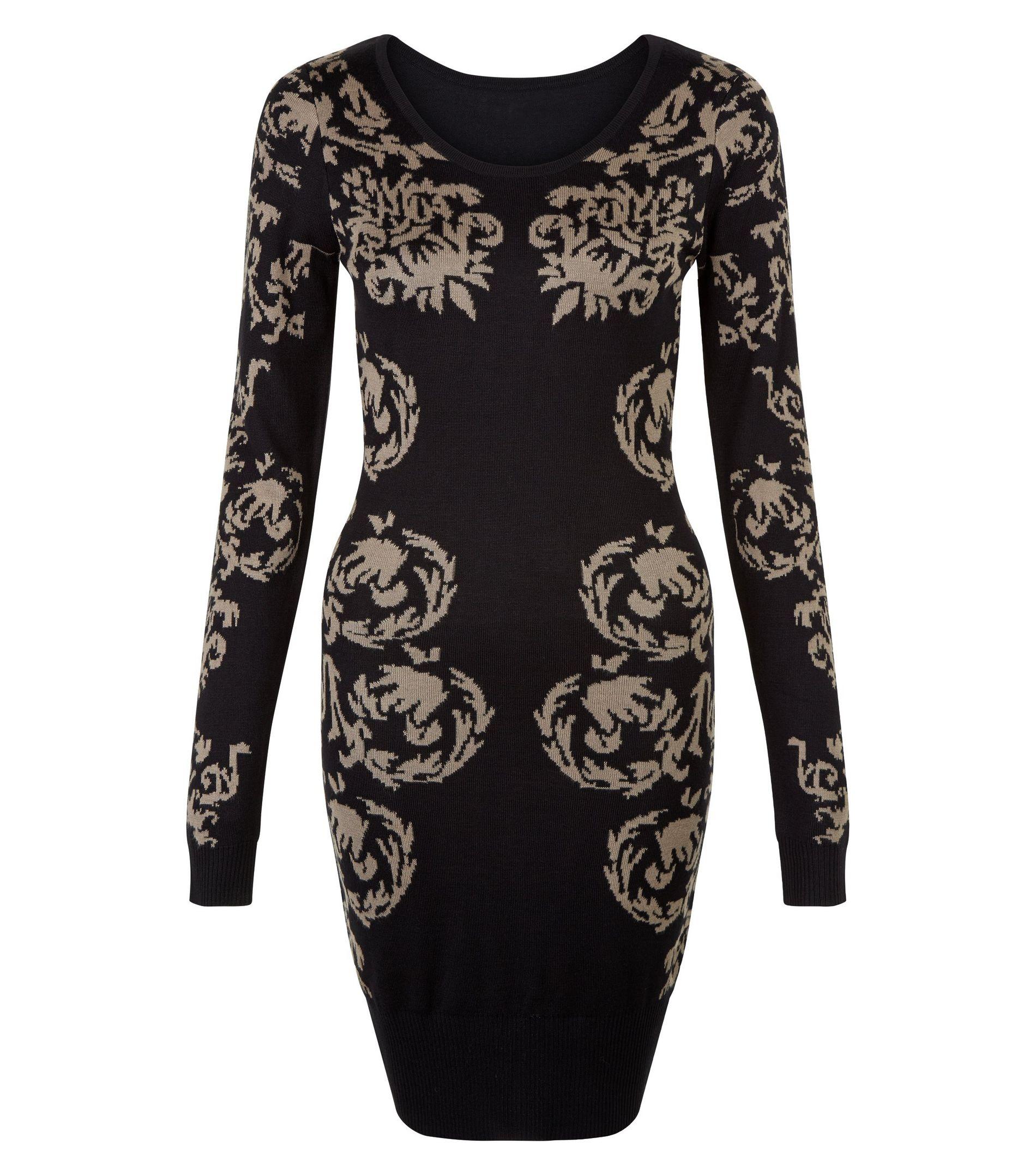 apricot jumper dress
