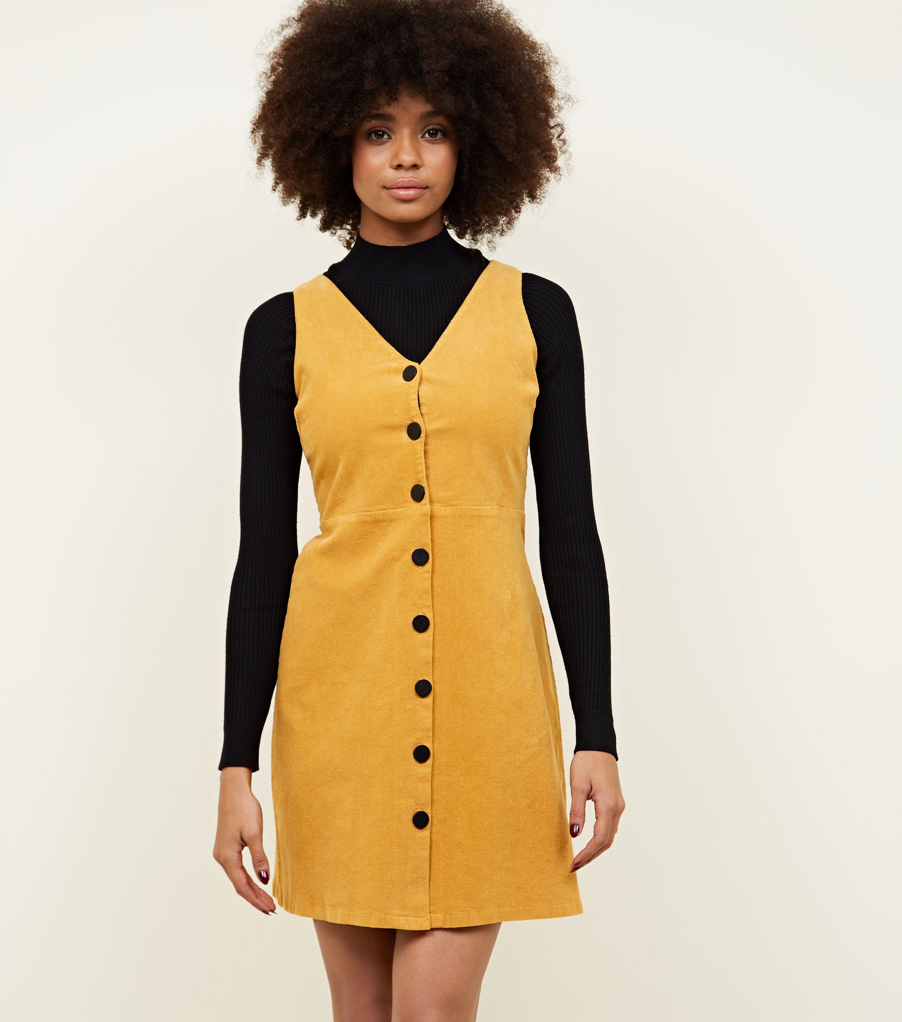 new look corduroy dress