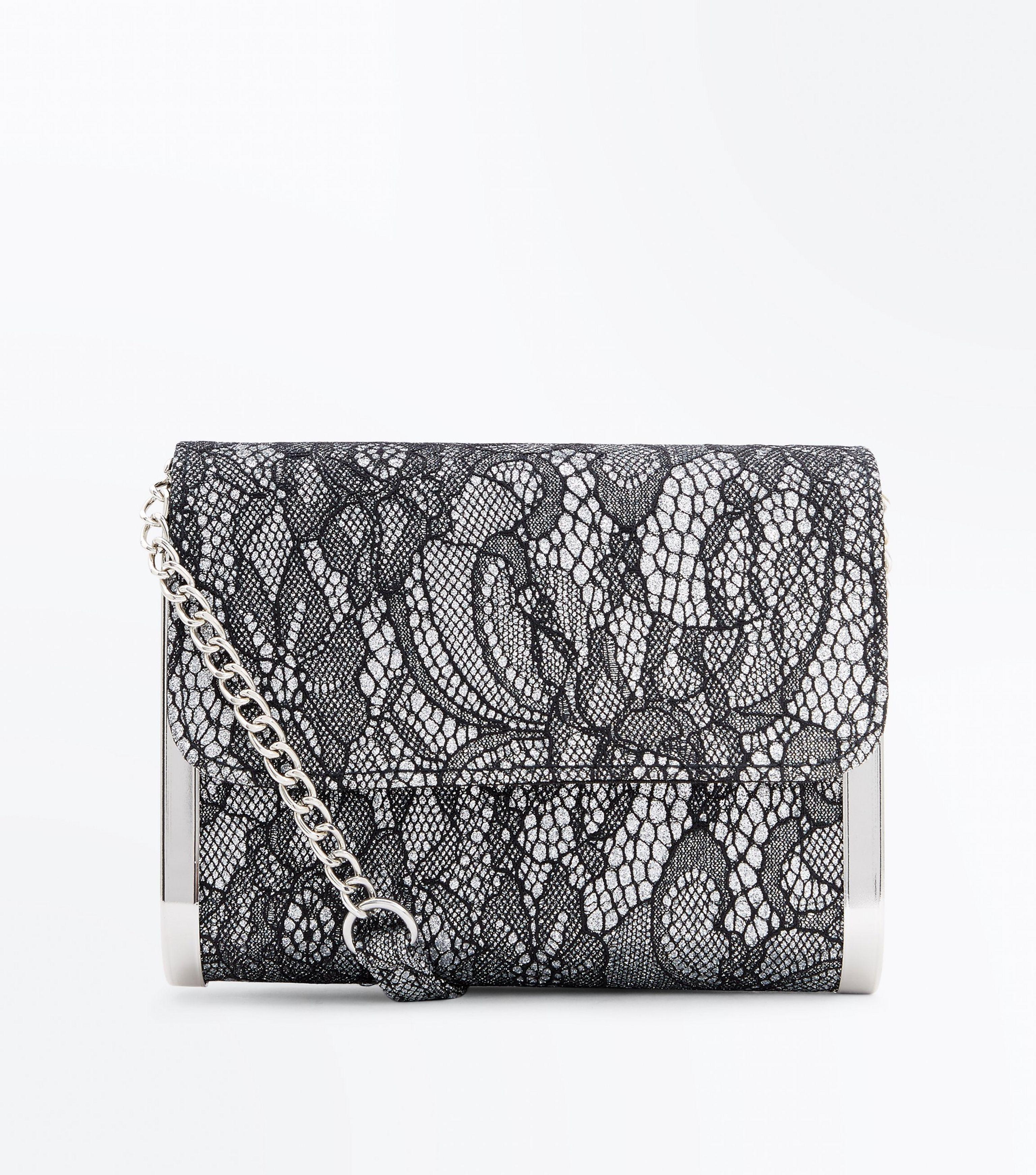 new look glitter bag