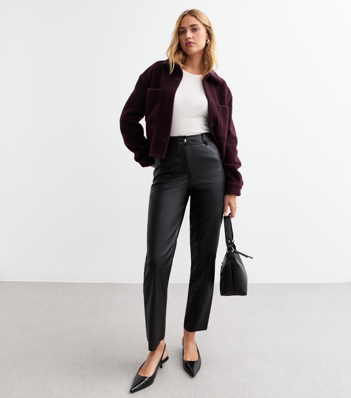 New Look Faux Leather Pants for Women | Lyst UK