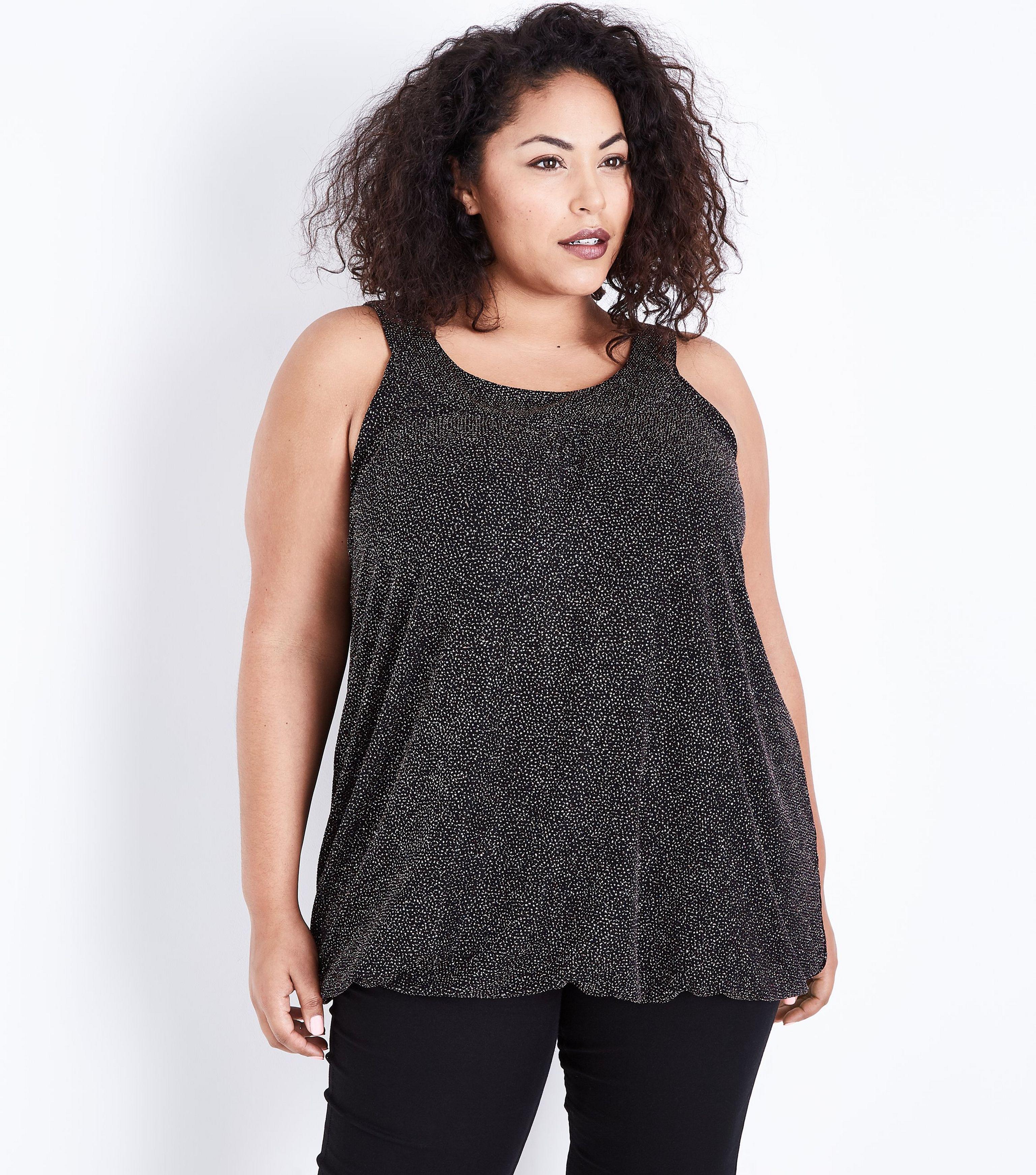 bubble hem top new look