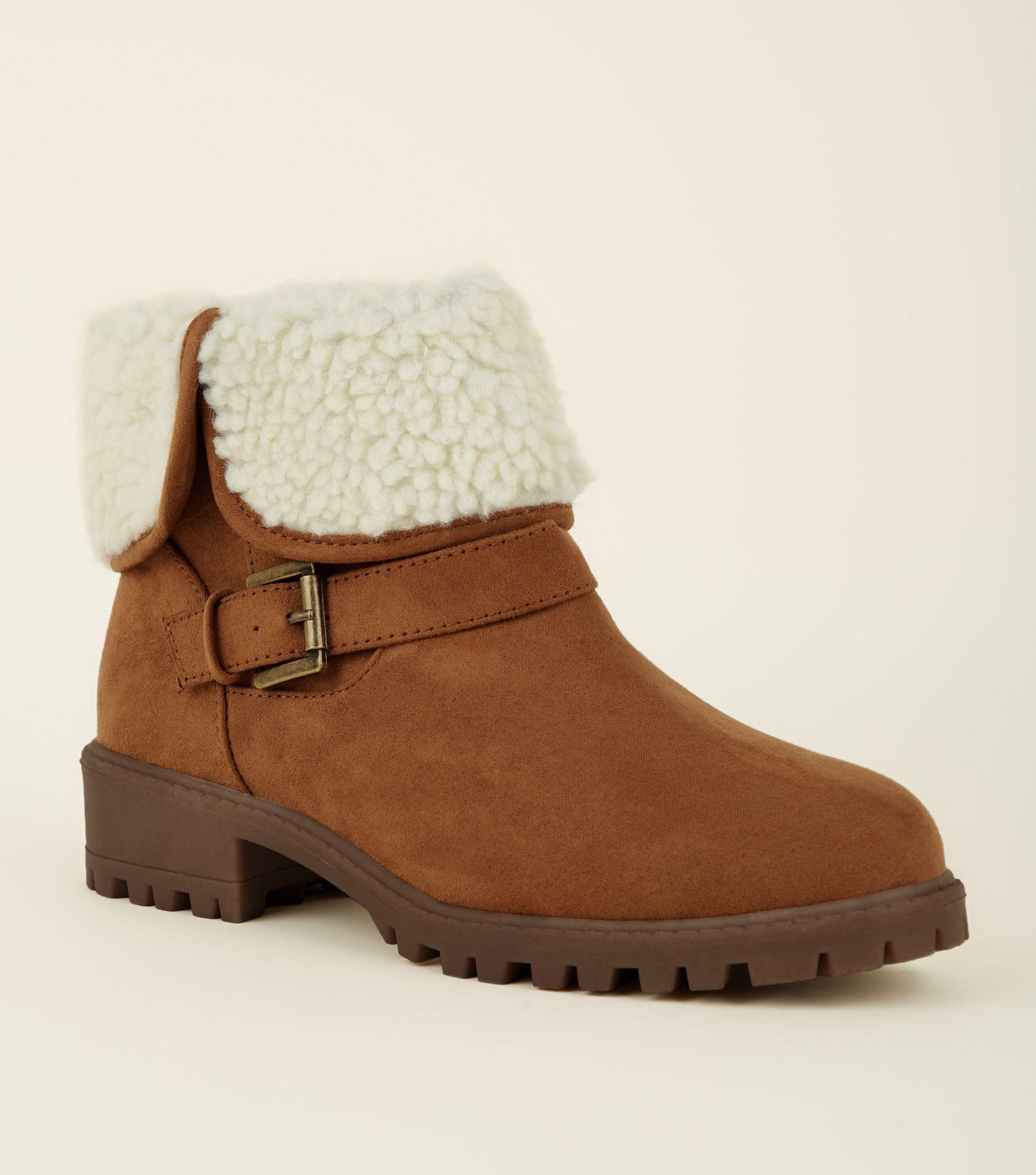 new look girls ankle boots