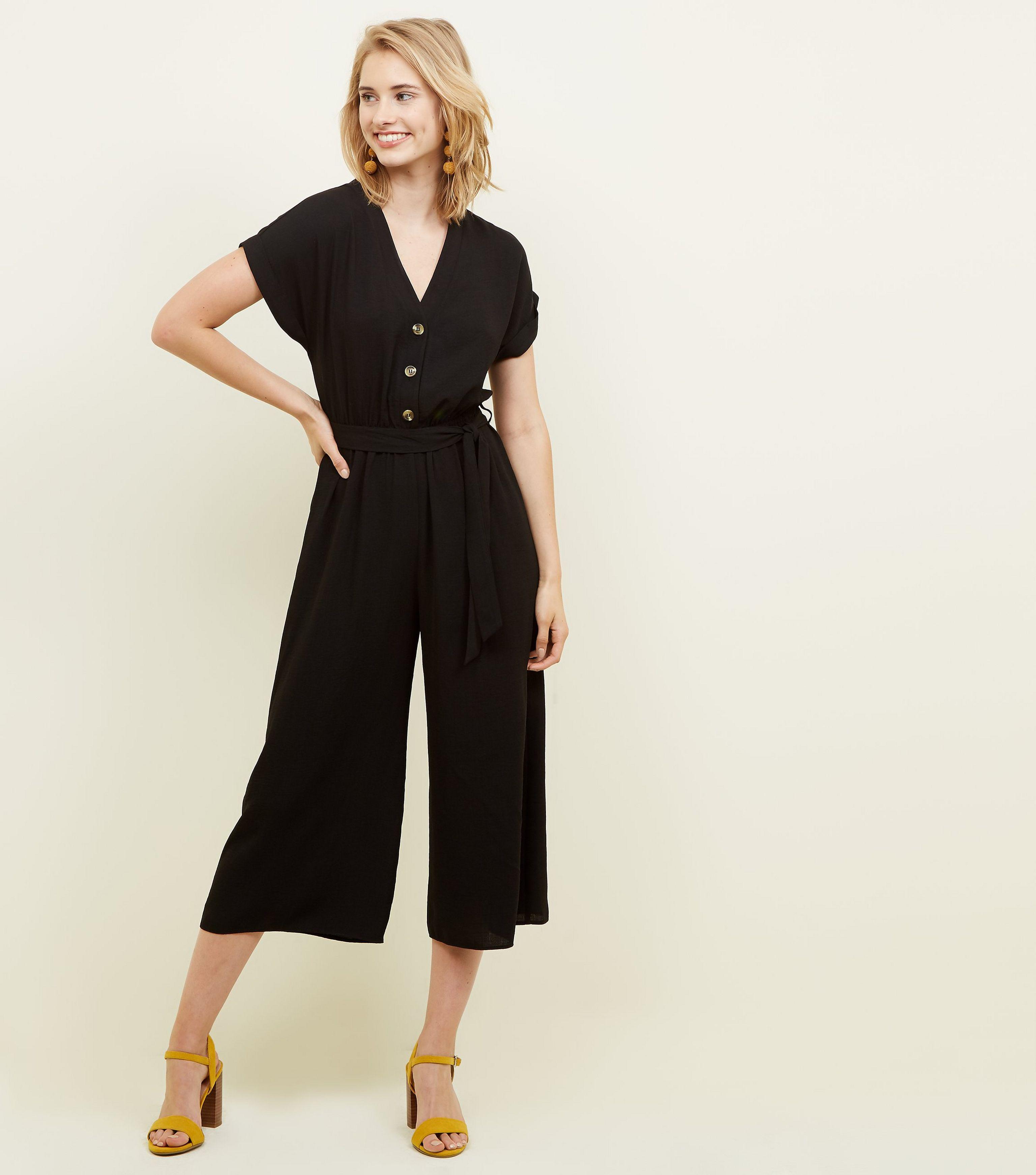 new look linen look jumpsuit