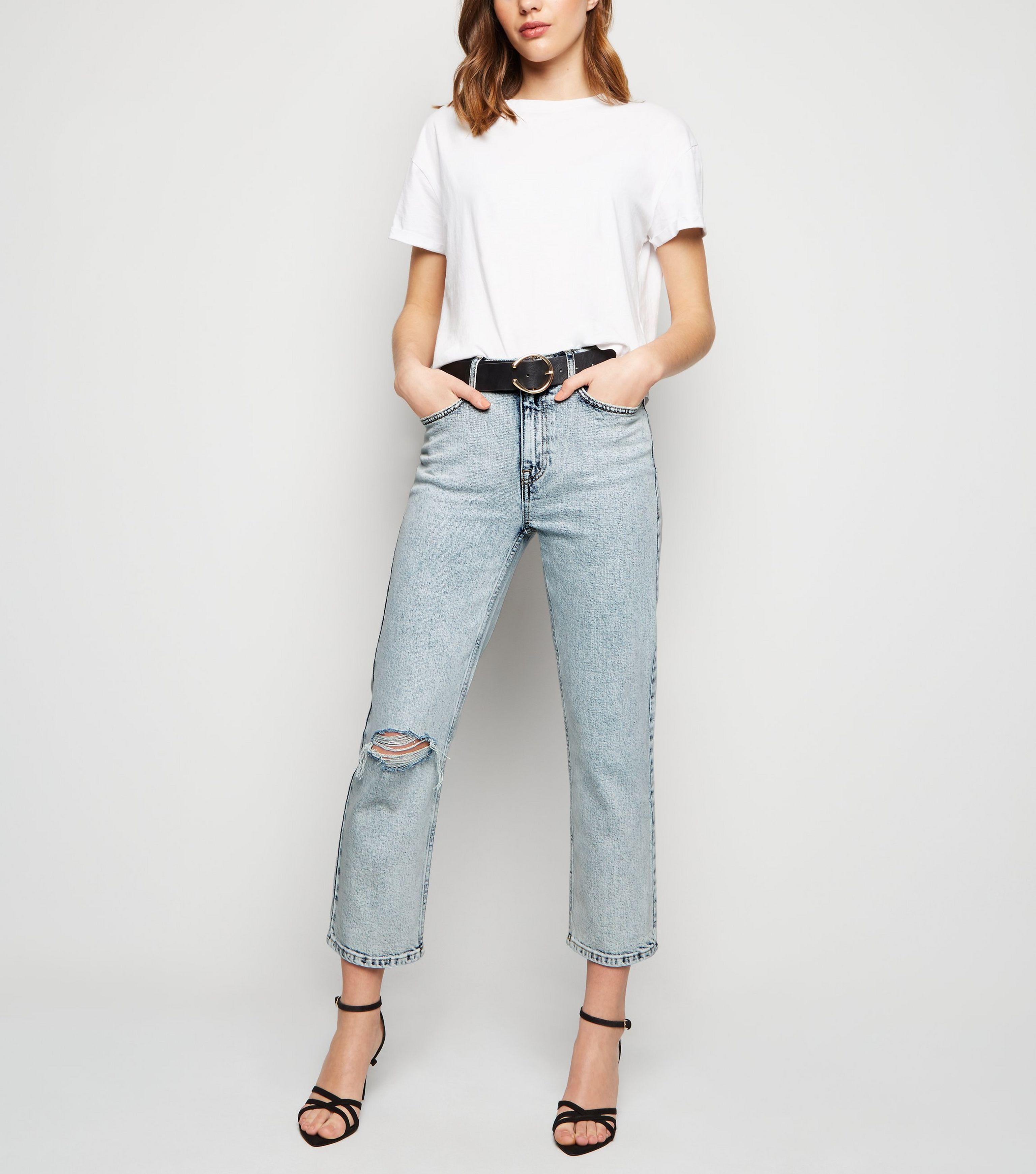 straight leg jeans new look