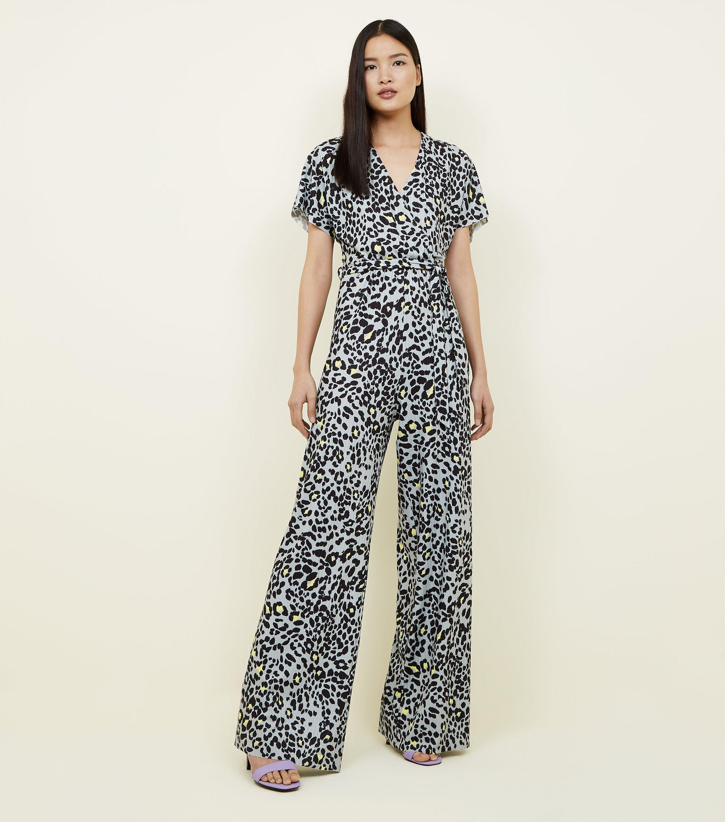new look leopard print jumpsuit