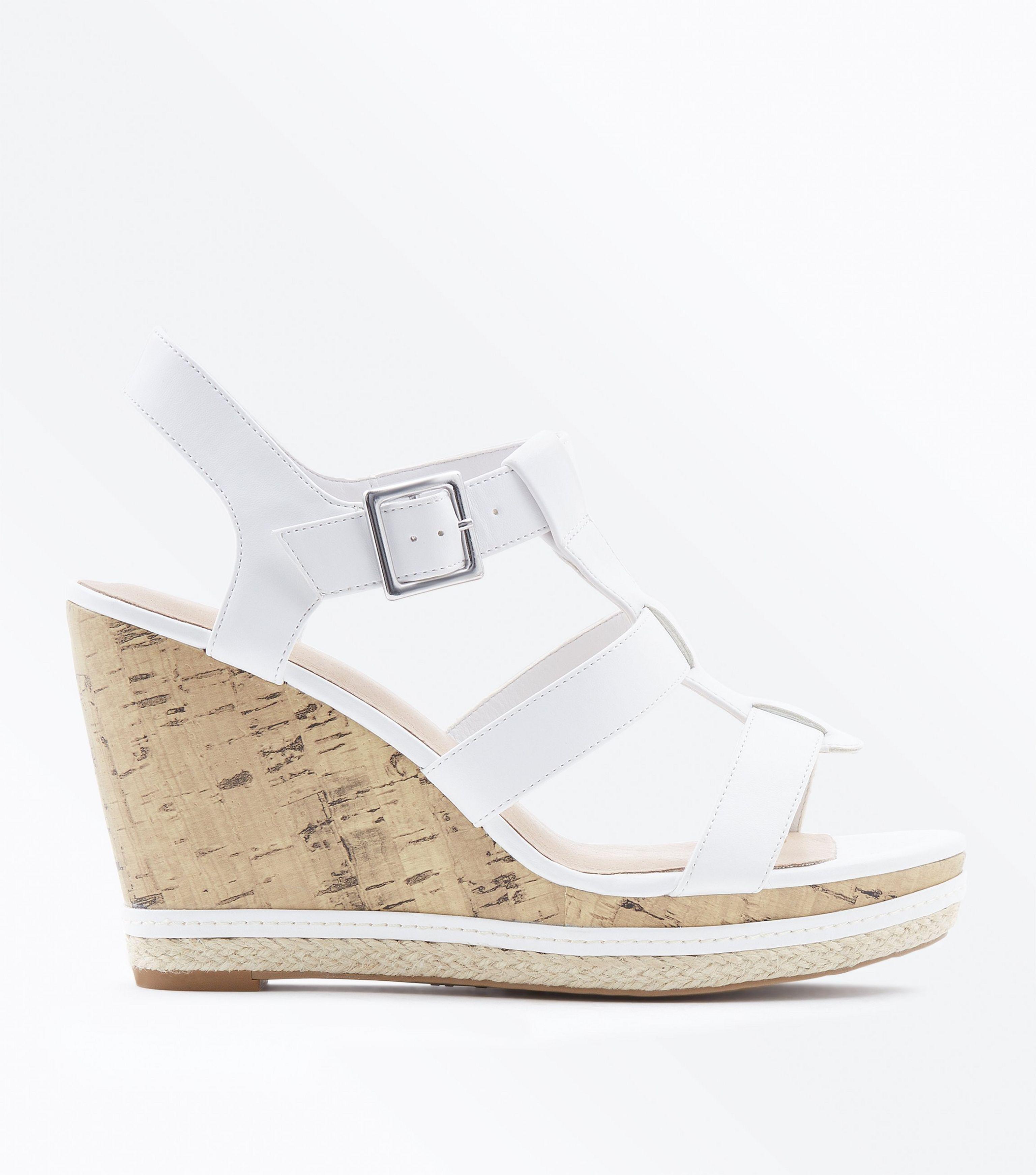 white wedges missguided