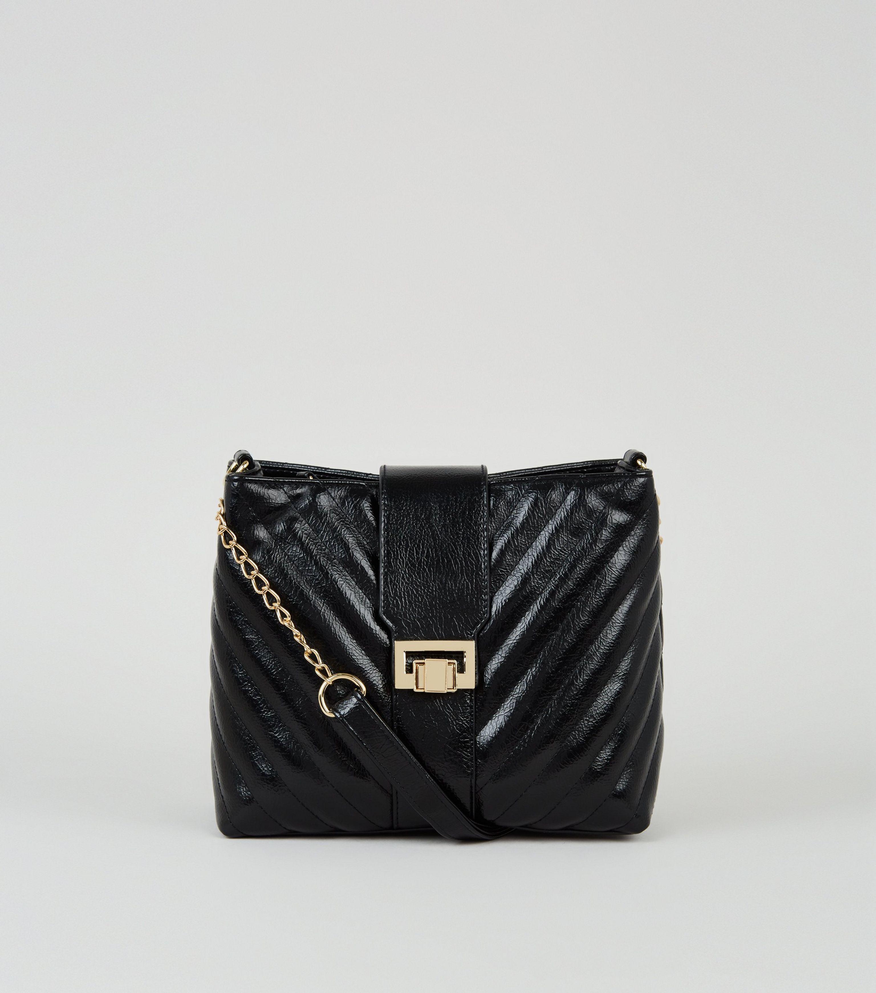 new look quilted bag
