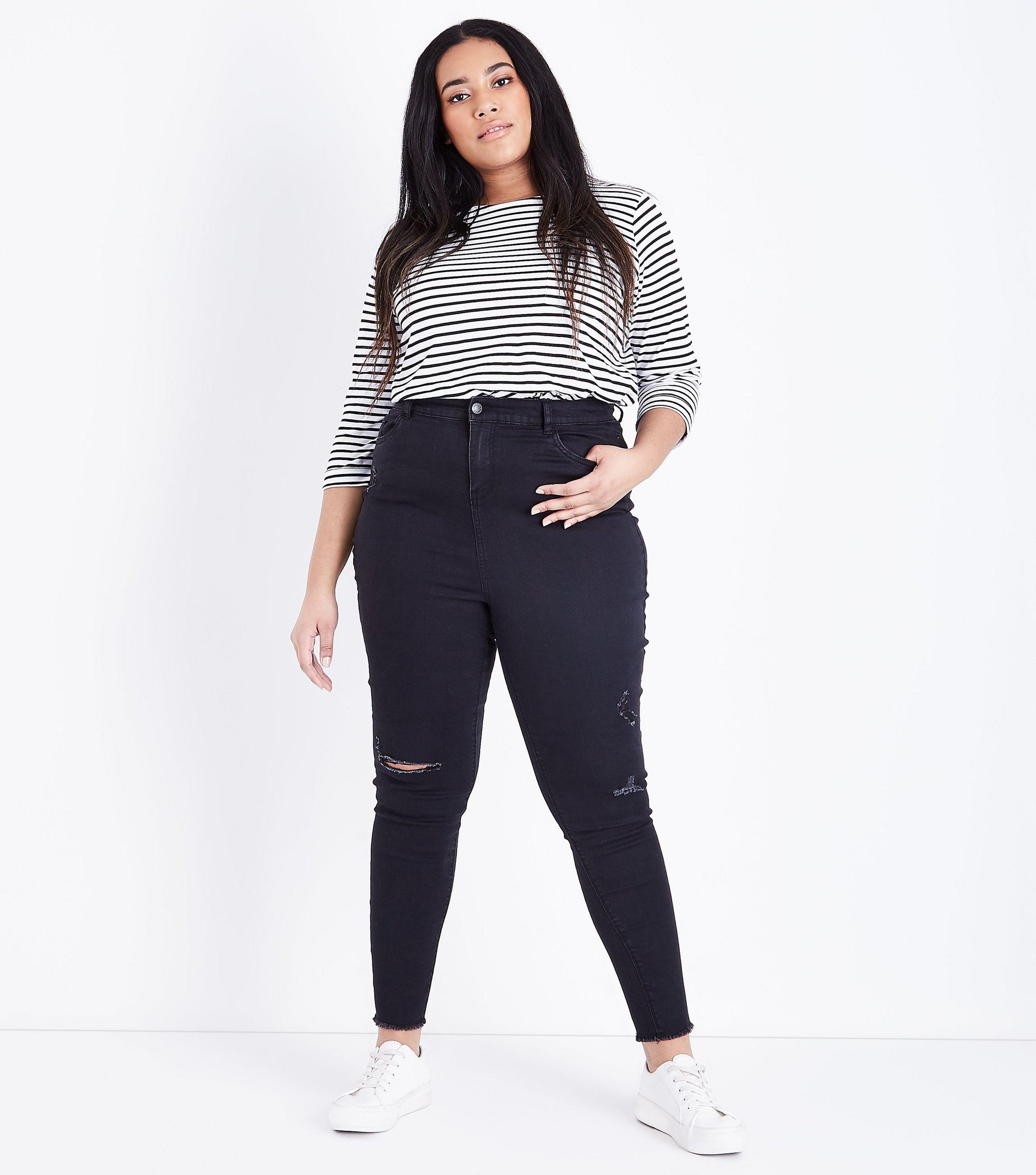 curve high waisted jeans