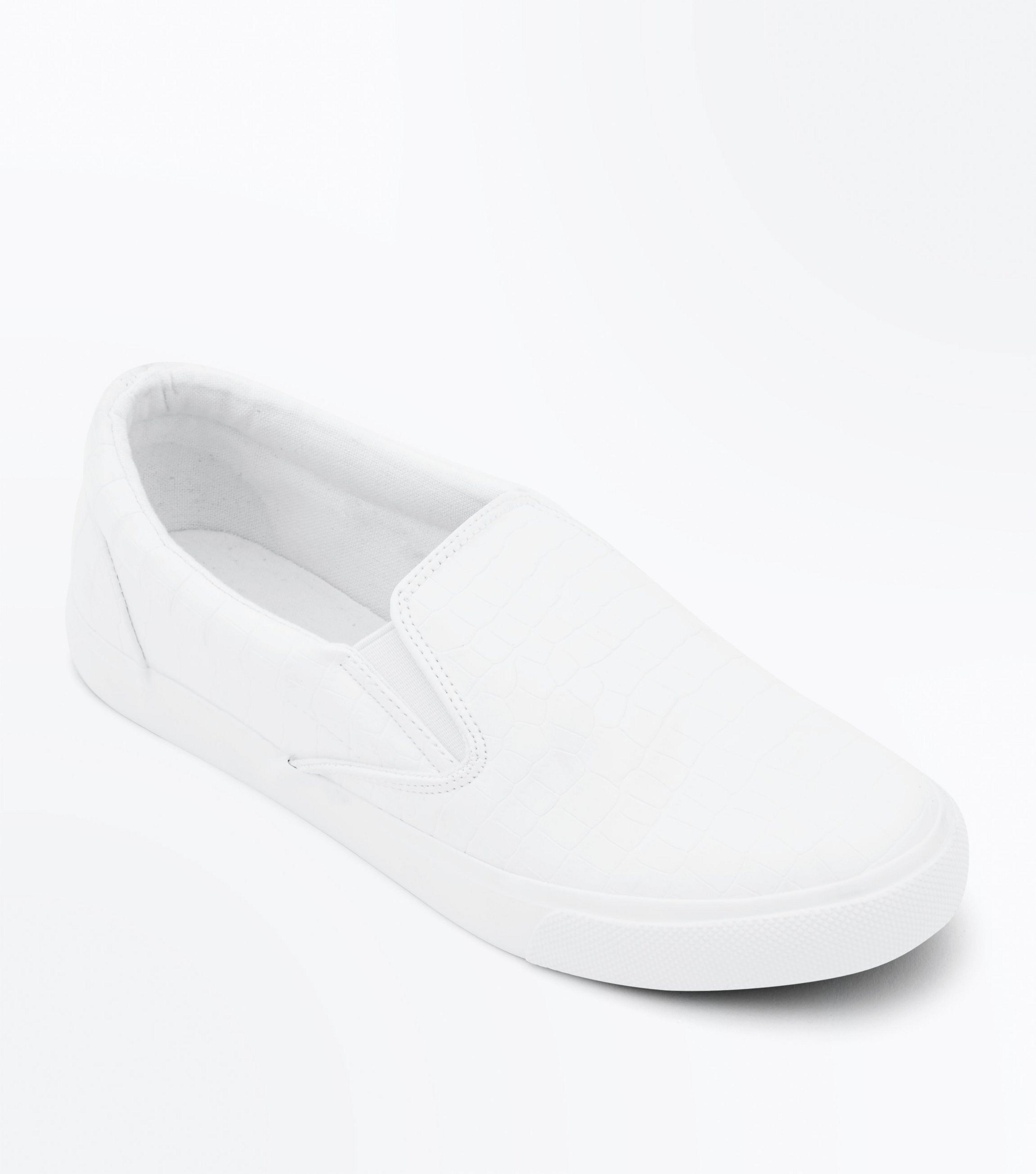 croc slip on trainers