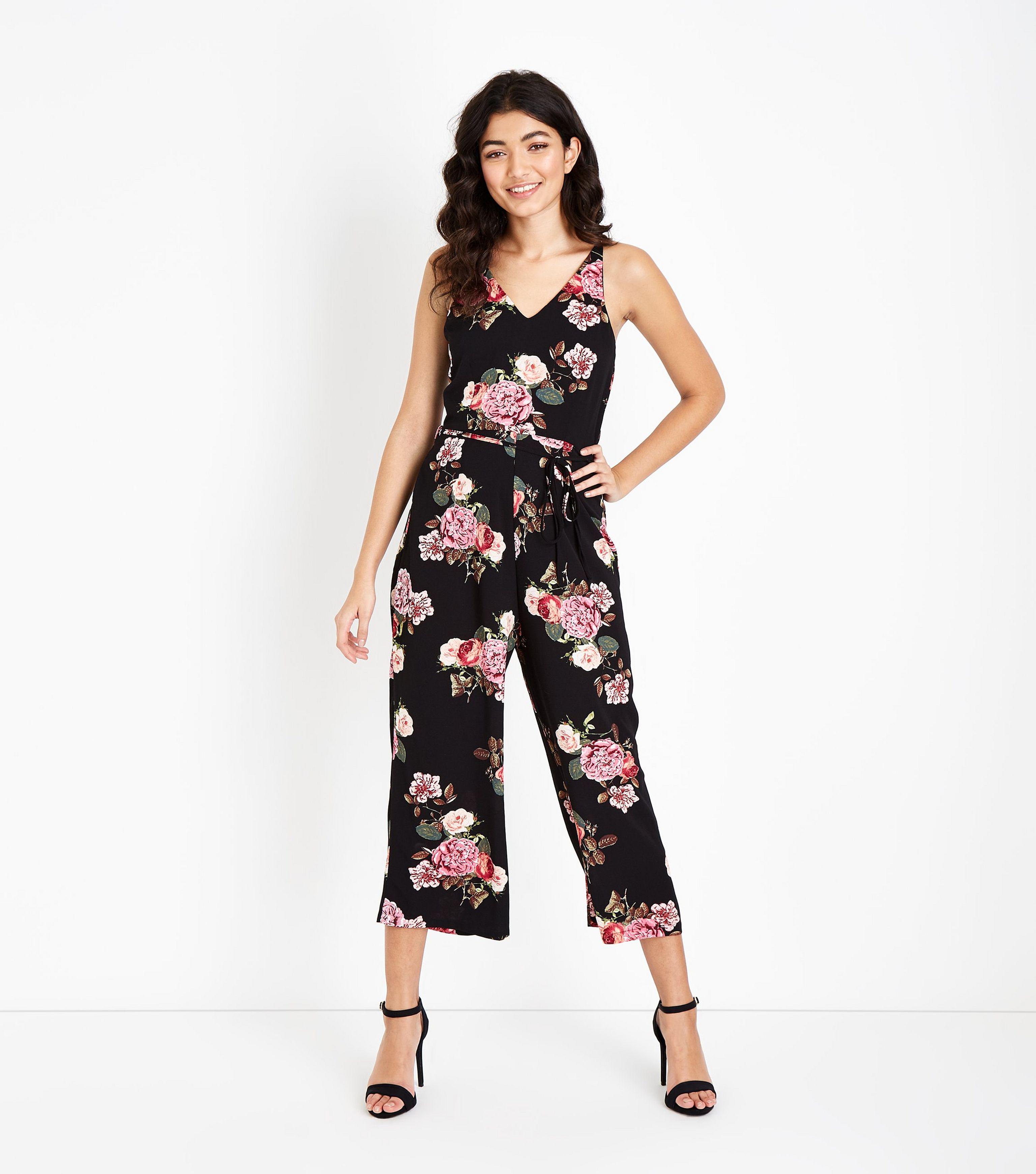 ax paris black jumpsuit