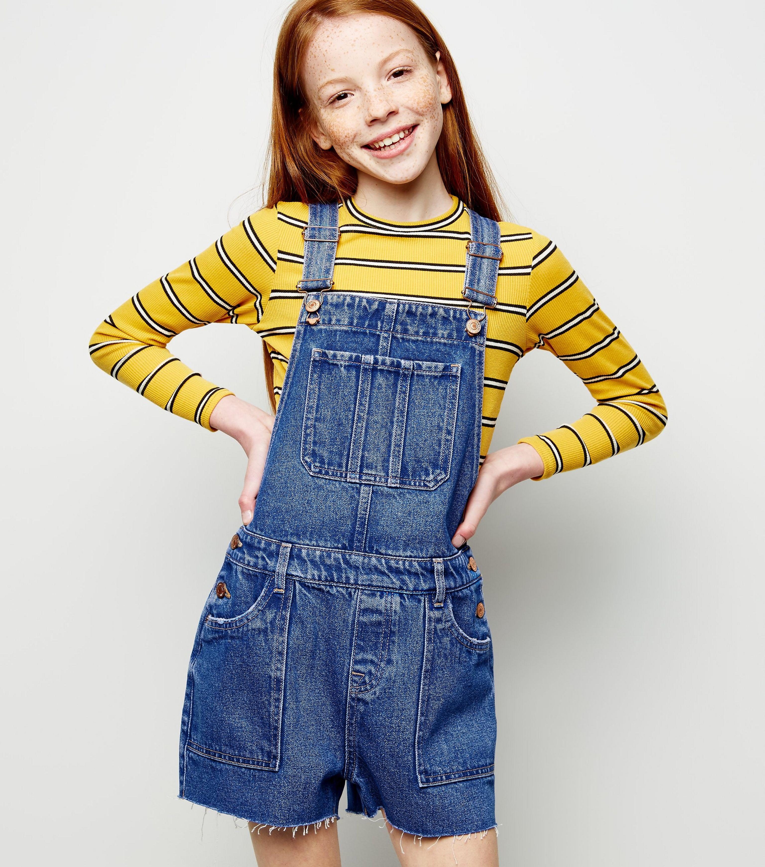 new look pink dungarees