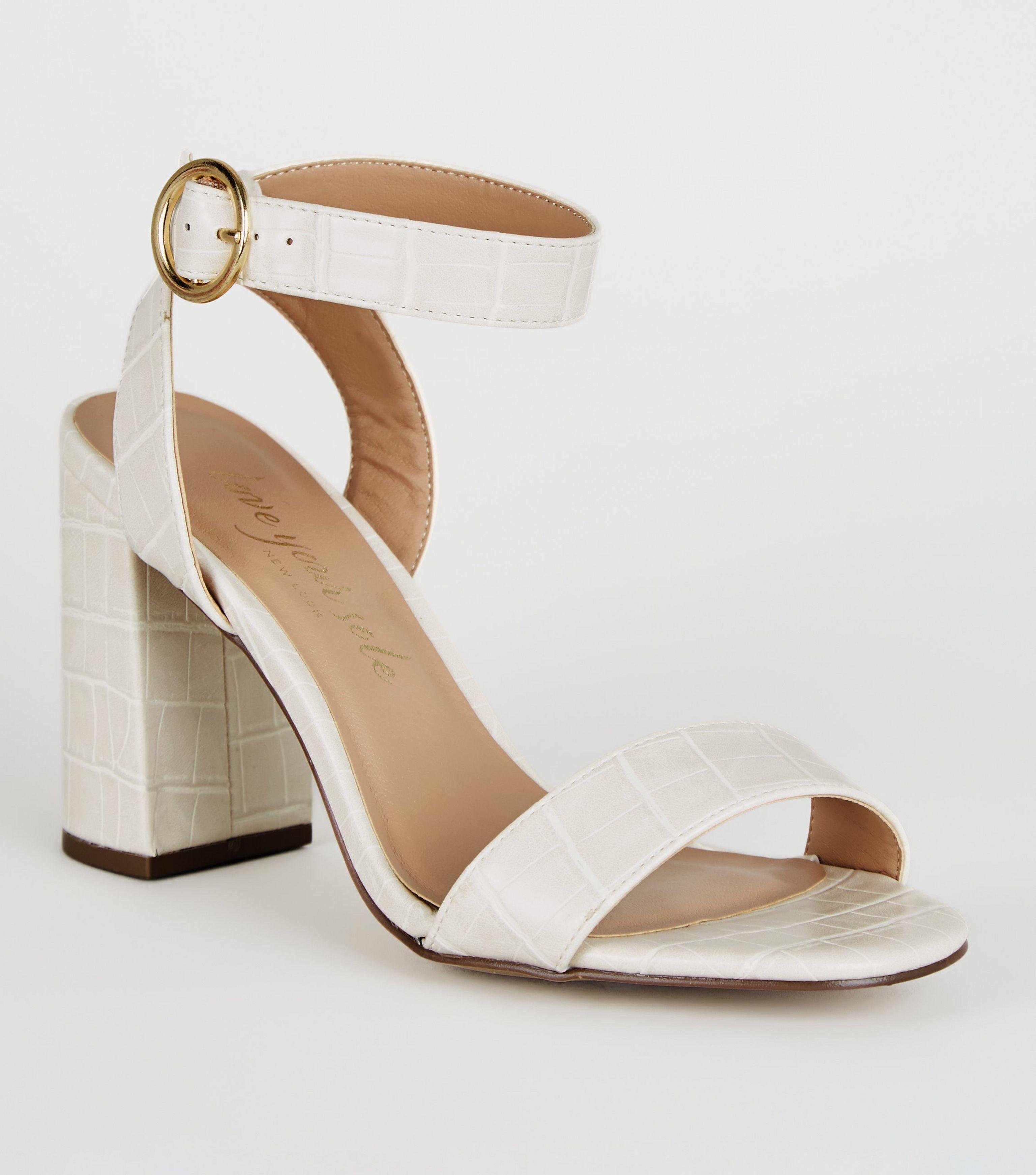 2 part block heels